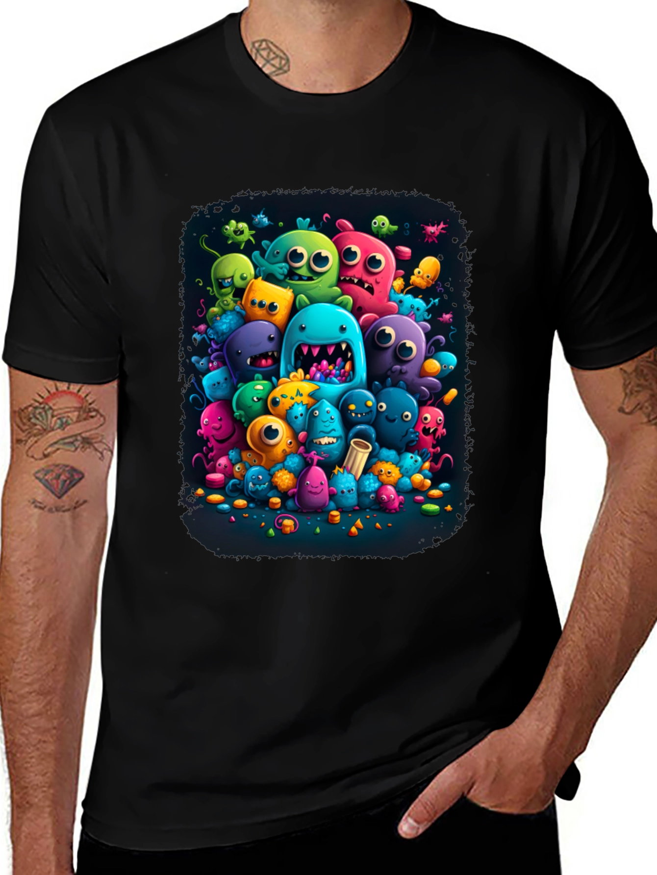 Variant 10 of Monster Mash T-Shirt - Fun & Unique Design