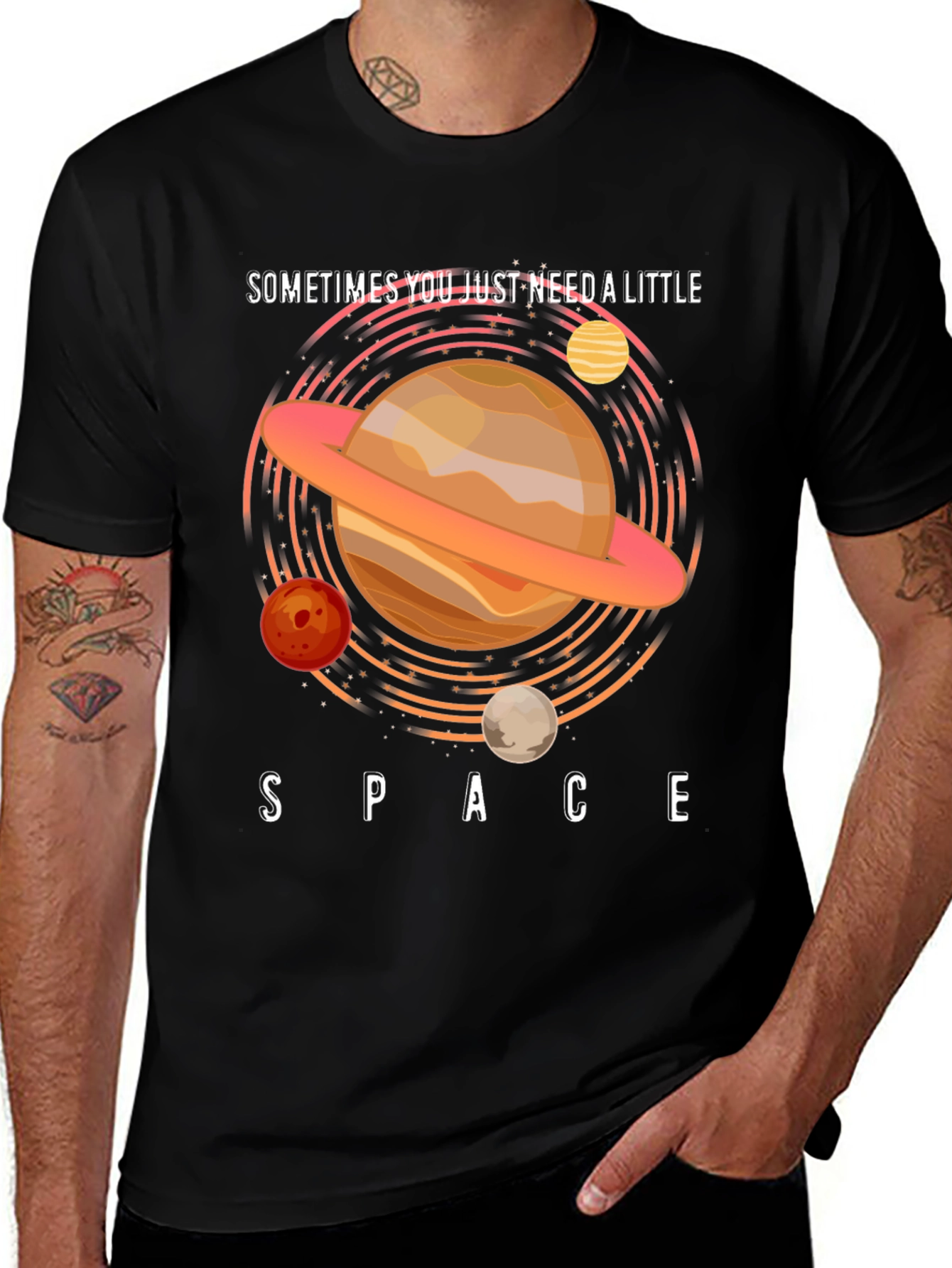 Variant 10 of Sometimes You Just Need Space T-Shirt