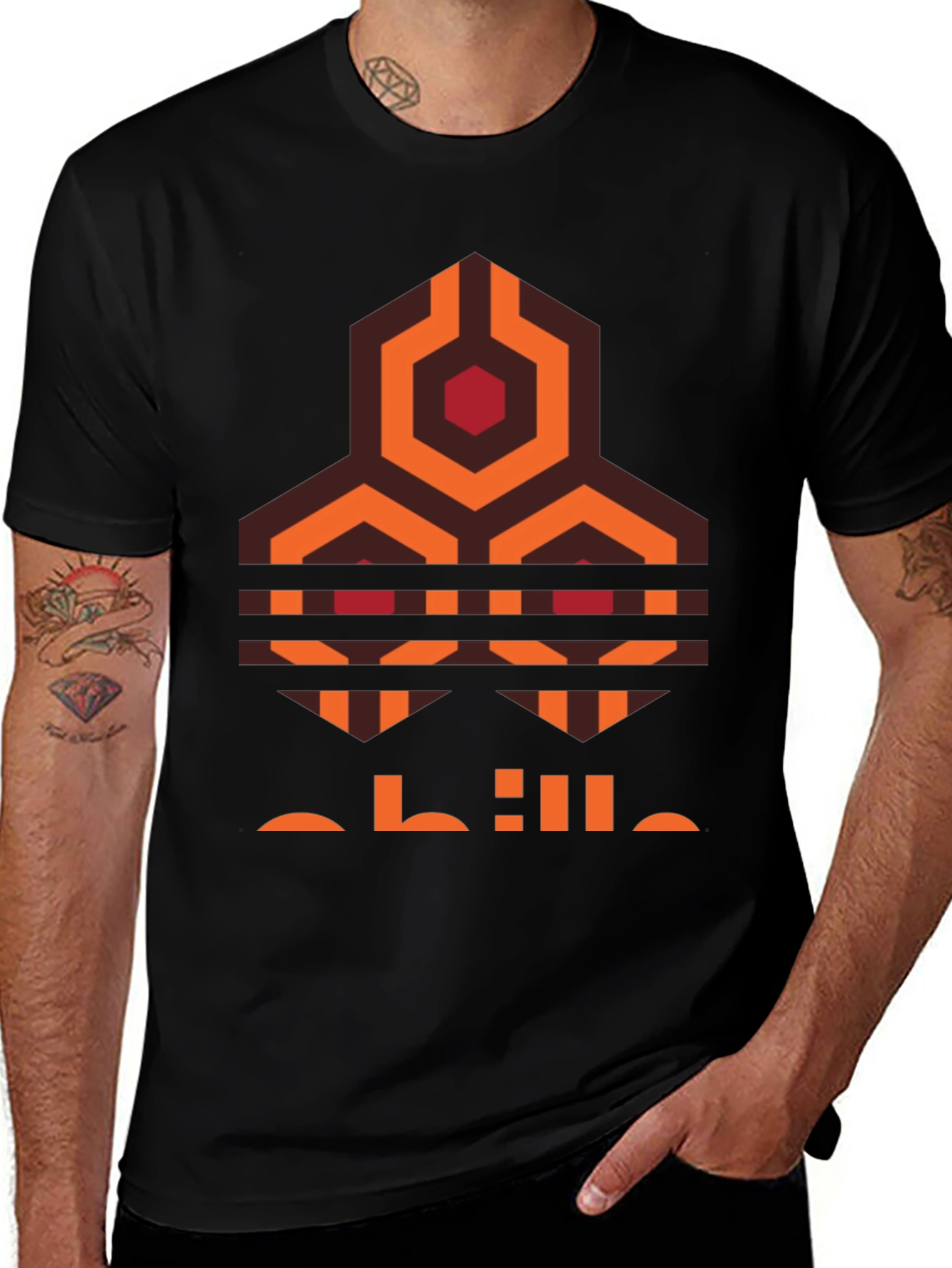 Variant 14 of The Shining Carpet Pattern Graphic T-Shirt