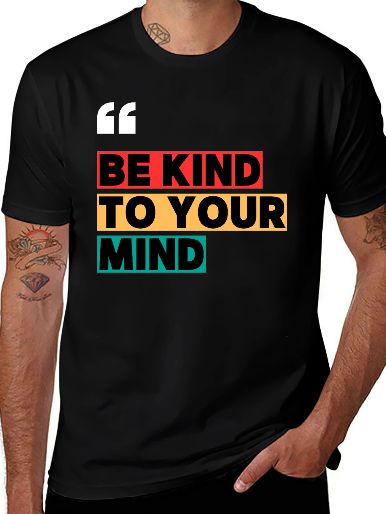 Variant 23 of Be Kind to Your Mind Graphic Tee