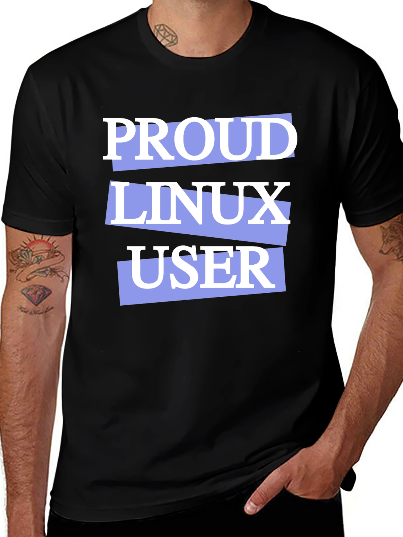 Proud Linux User Graphic Tee - Geek Pride T-Shirt