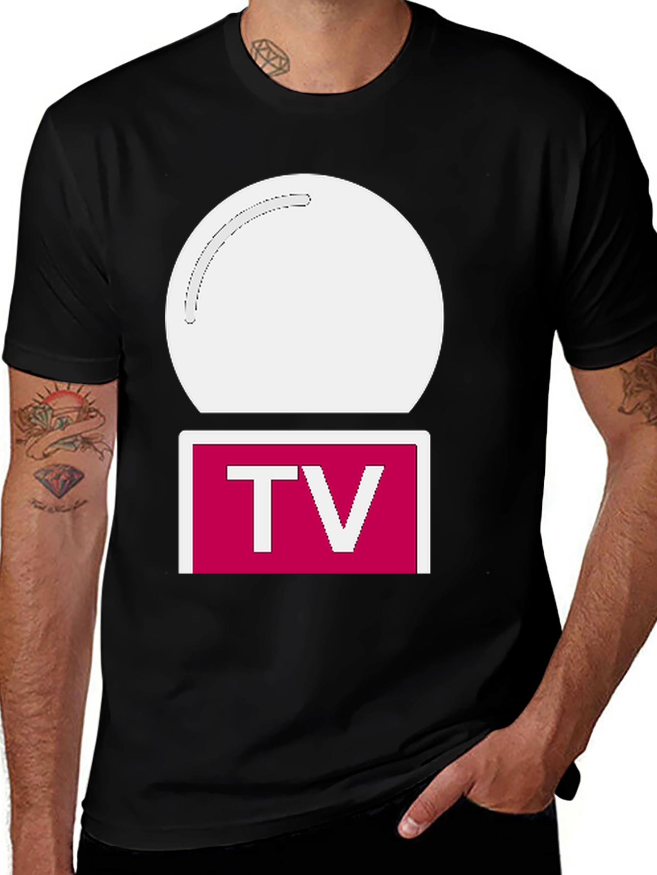 Variant 21 of Retro TV Graphic T-Shirt - Stylish & Unique