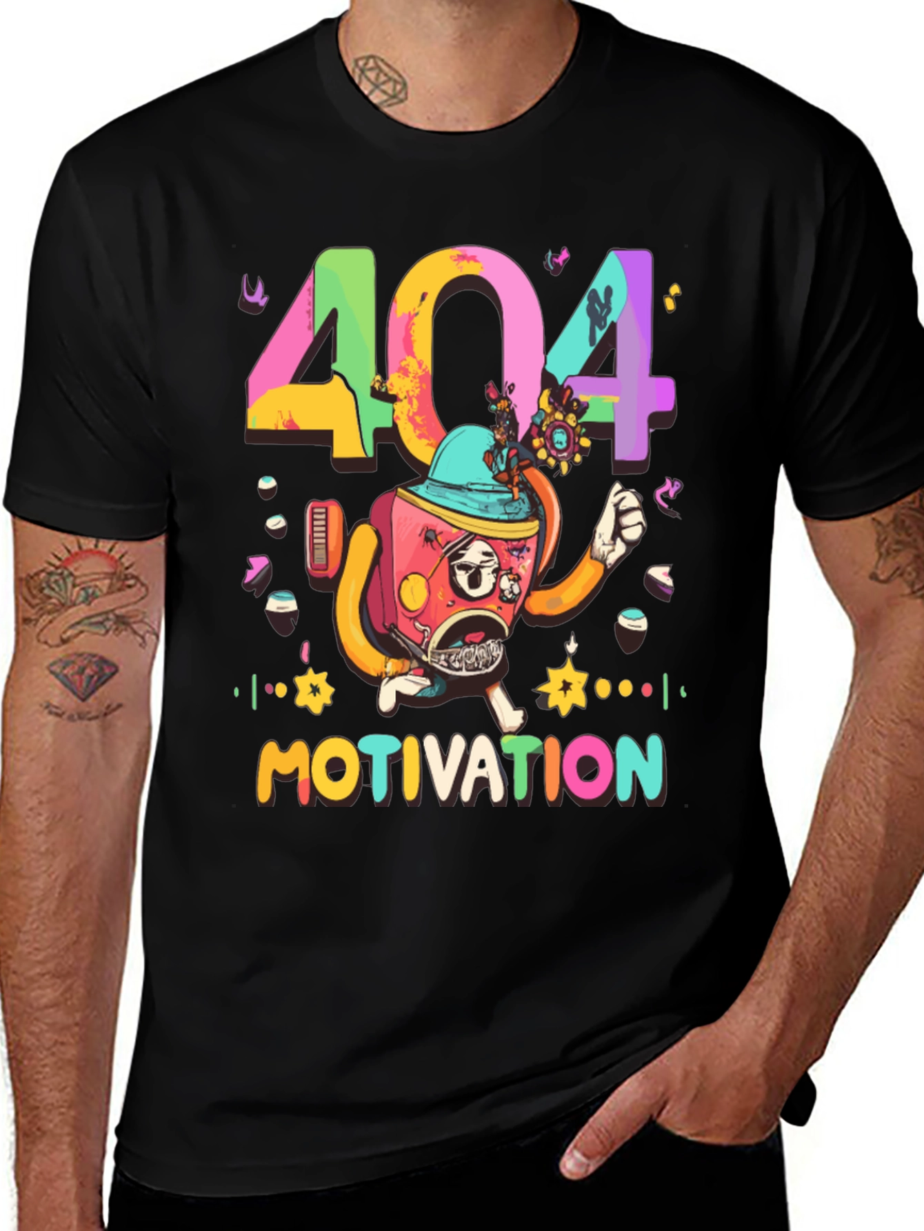 Variant 25 of 404 Motivation Graphic T-Shirt