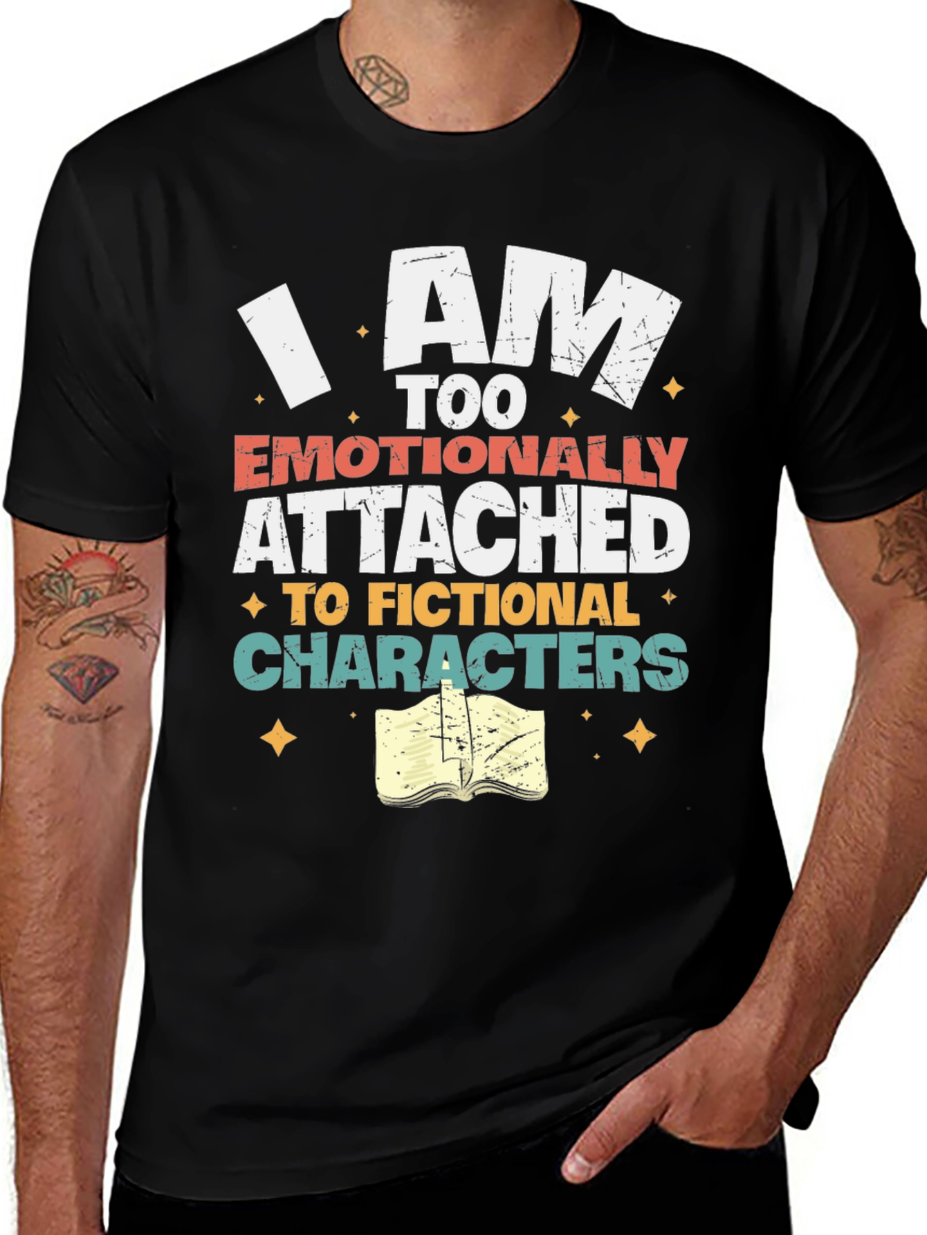 Variant 15 of Emotionally Attached Fictional Characters T-Shirt