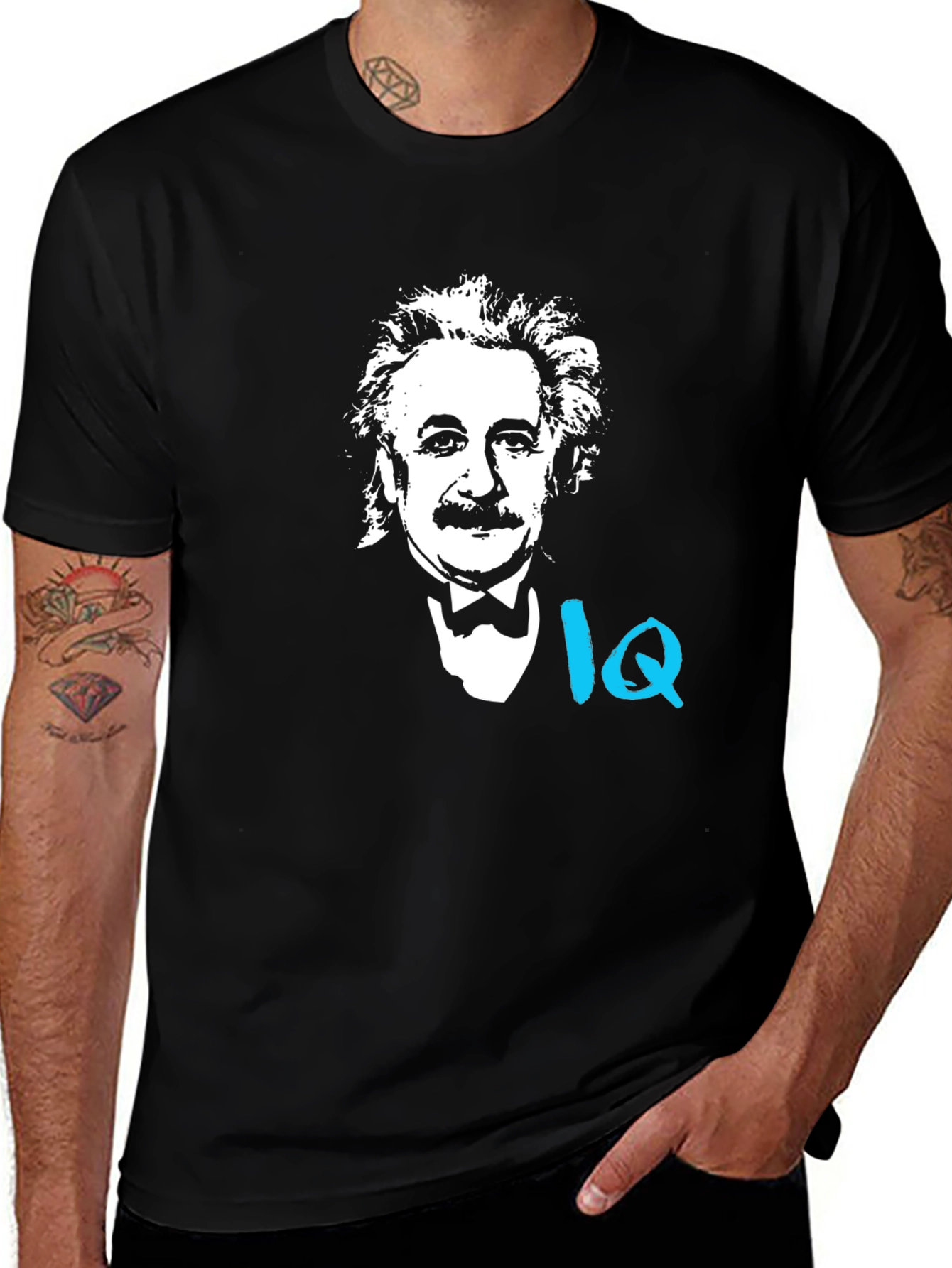 Einstein IQ Graphic Tee - Smart Casual Style