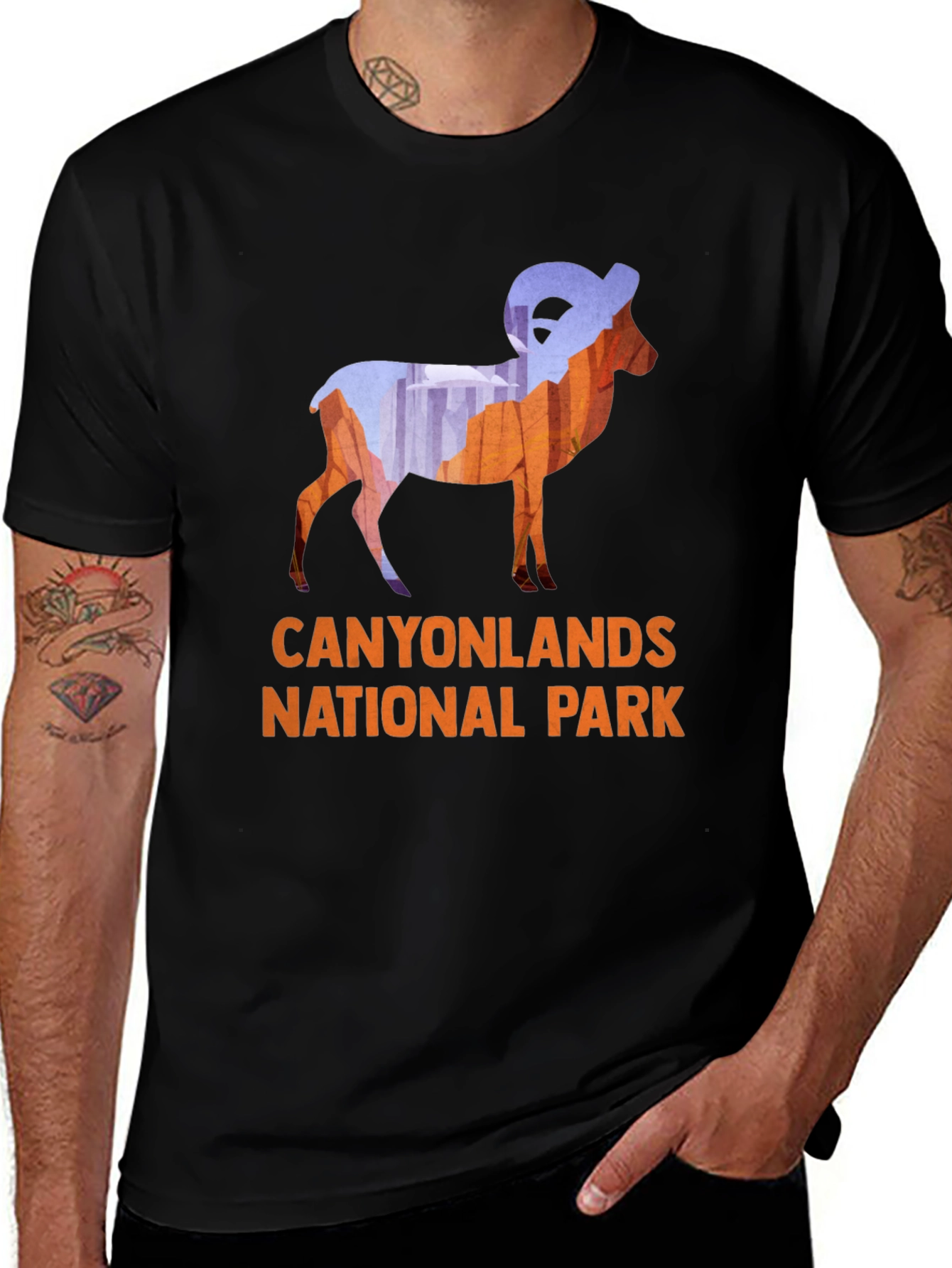 Variant 13 of Canyonlands National Park Ram T-Shirt