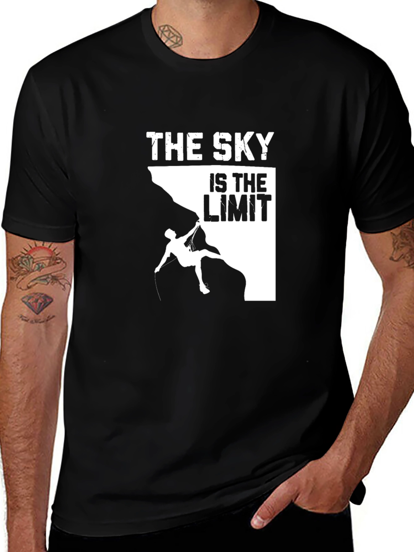The Sky Is The Limit Climbing Graphic Tee
