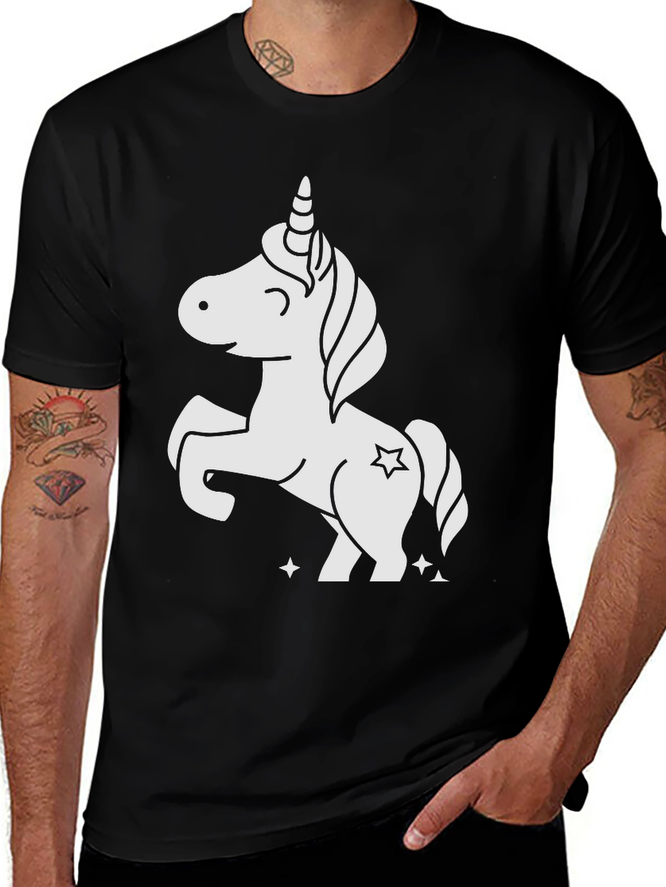 Variant 15 of Unicorn Graphic Tee - Magical Style