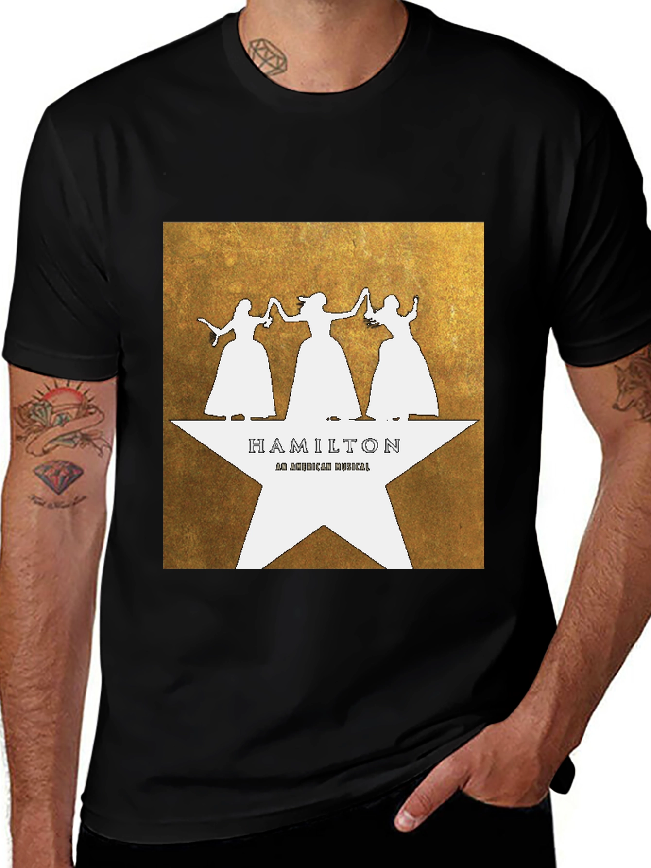 Hamilton Musical Graphic T-Shirt