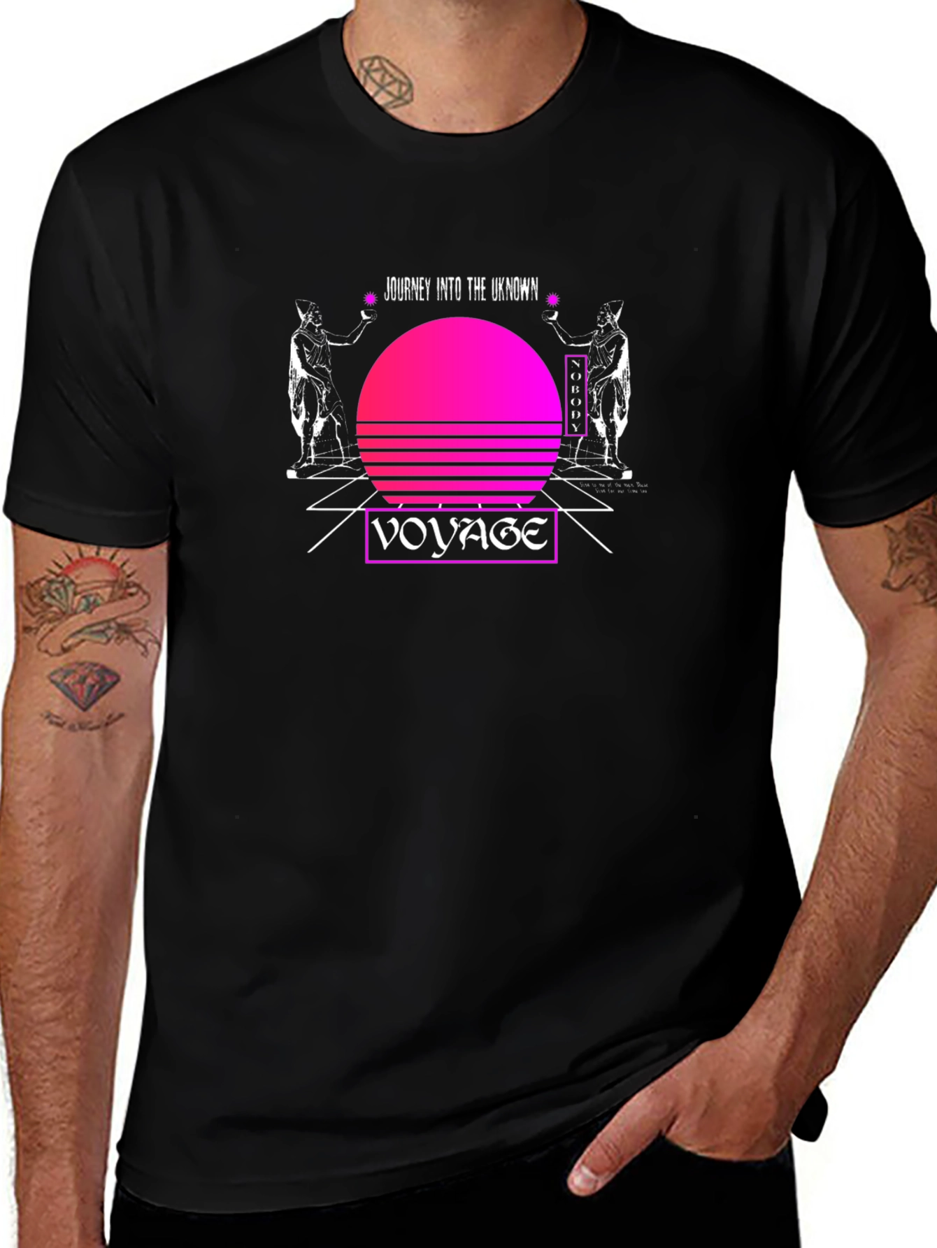 Variant 14 of Voyage to the Unknown Graphic Tee