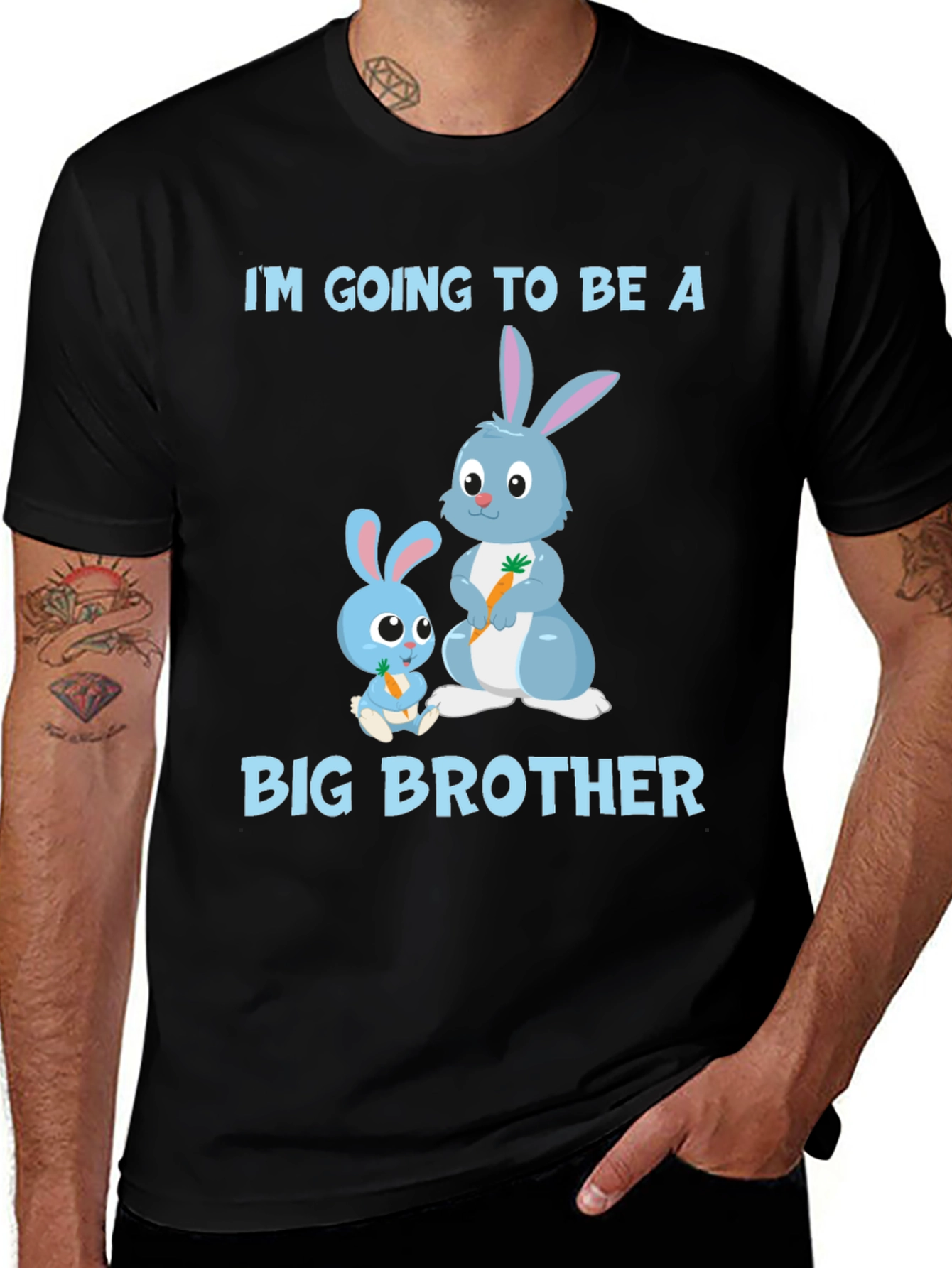 Variant 15 of I'm Going to Be a Big Brother Bunny T-Shirt