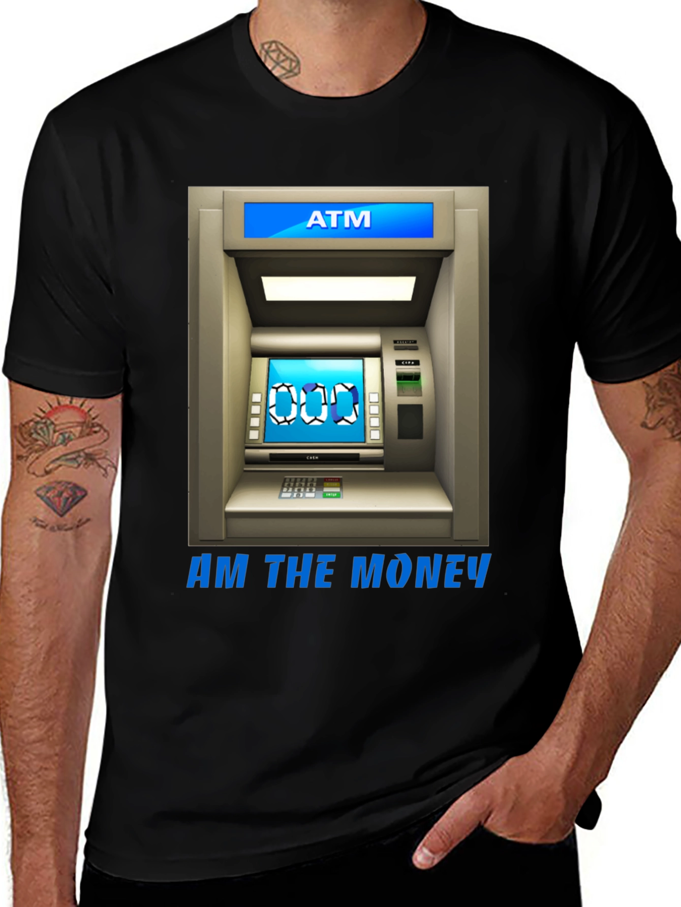 Variant 25 of ATM Money T-Shirt - I Am The Money