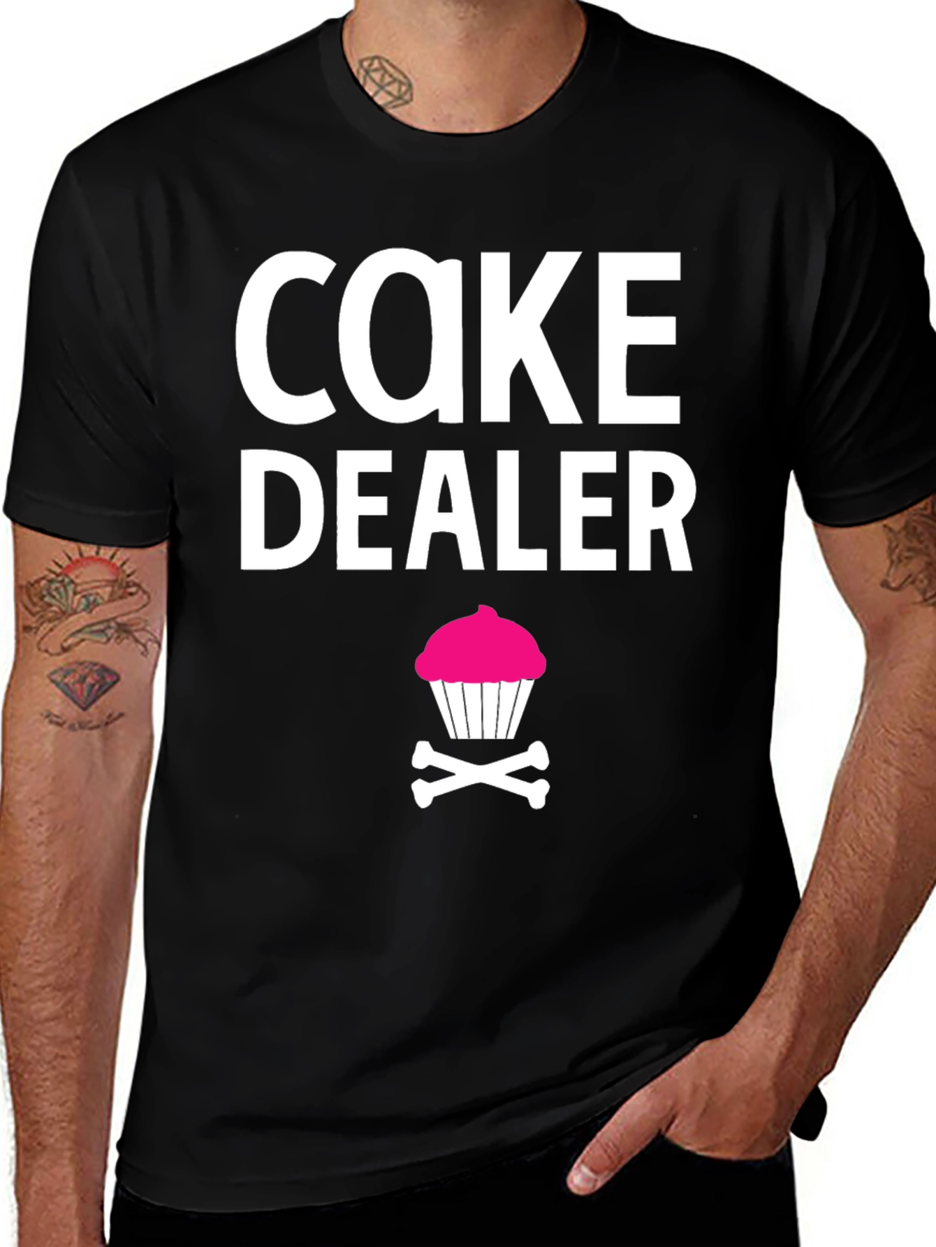 Variant 18 of Cake Dealer Graphic T-Shirt