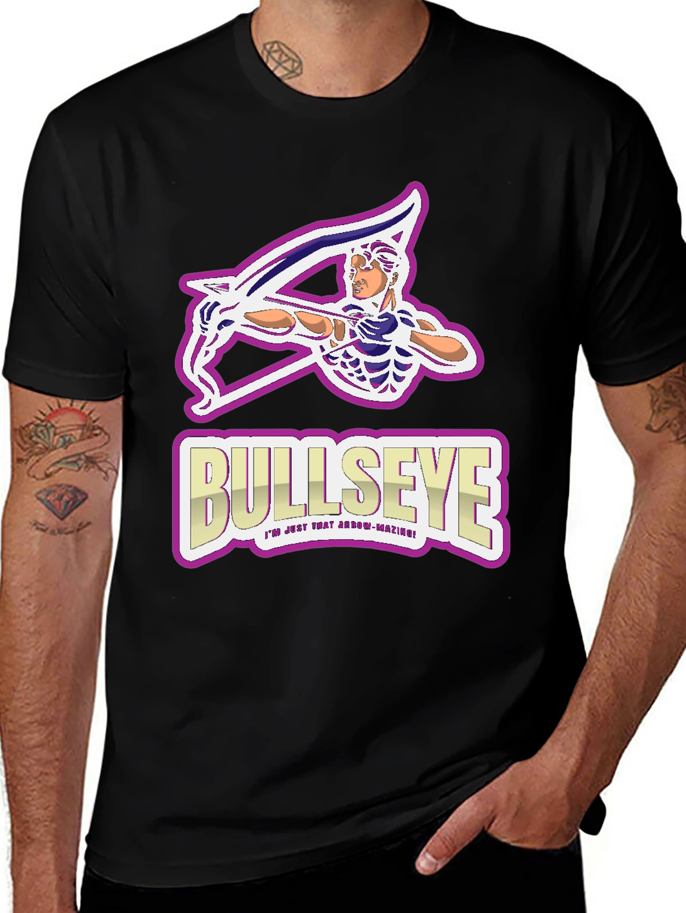 Variant 20 of Bullseye Arrow-Mazing T-Shirt