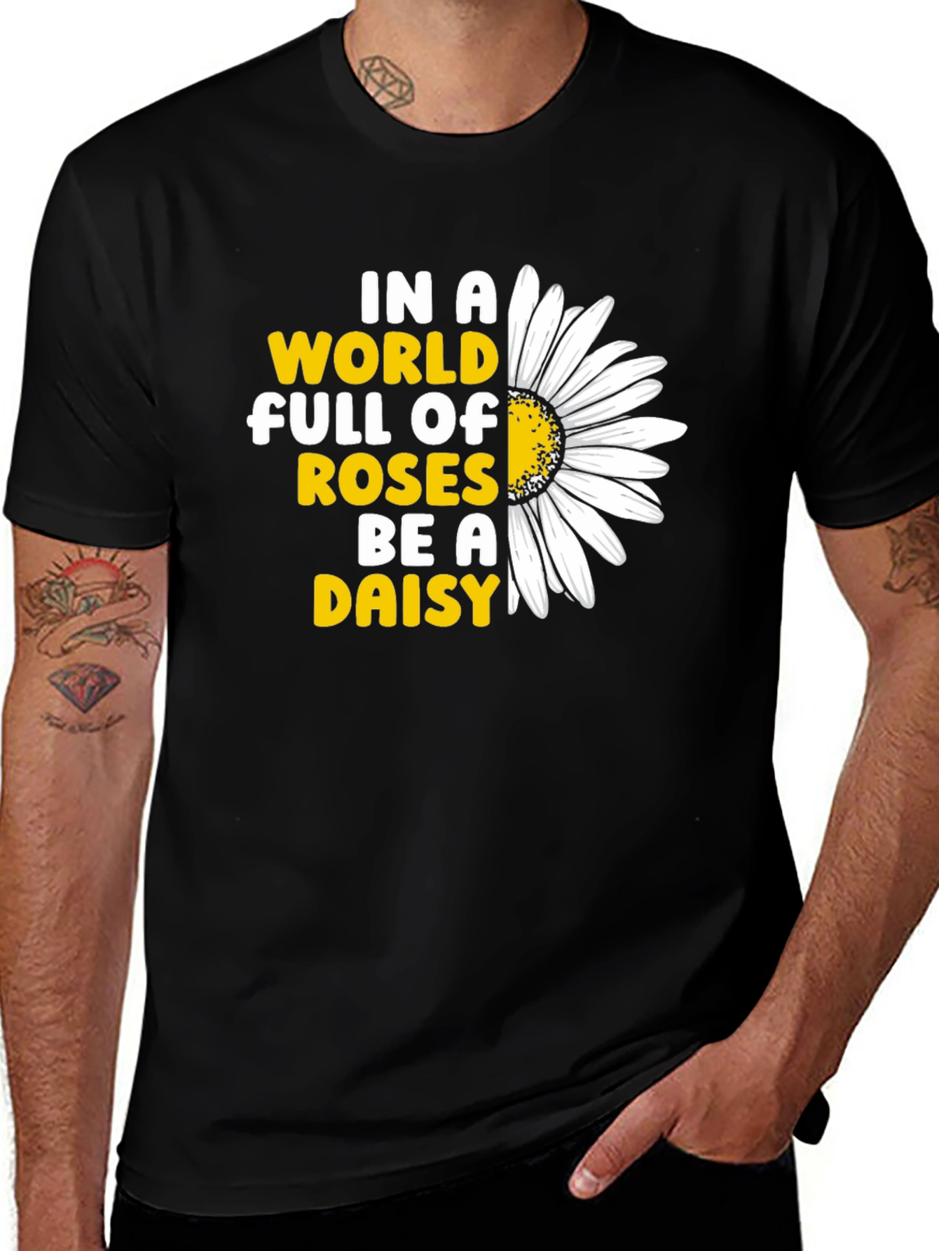 Variant 8 of Be A Daisy Graphic T-Shirt