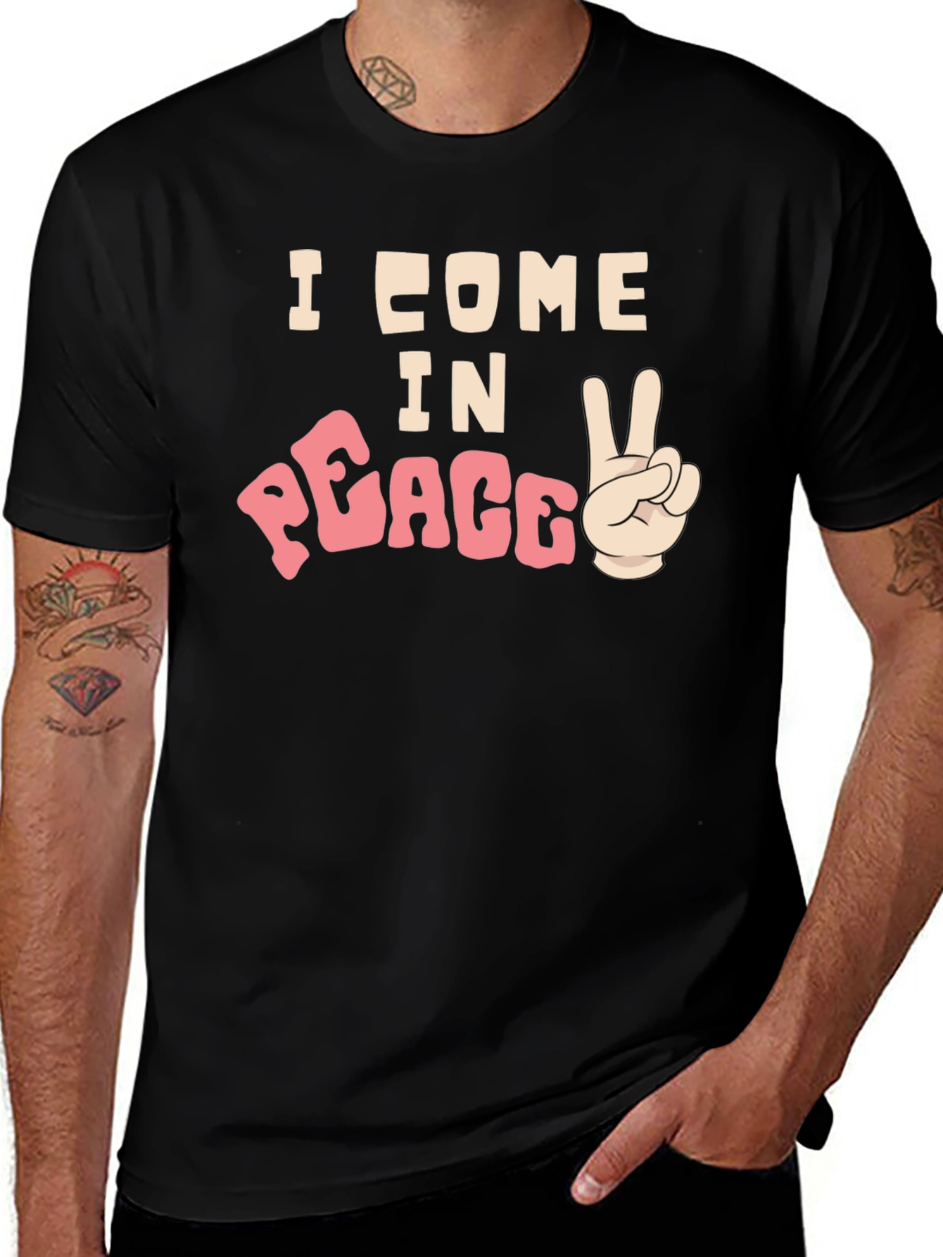 Variant 24 of I Come In Peace T-Shirt