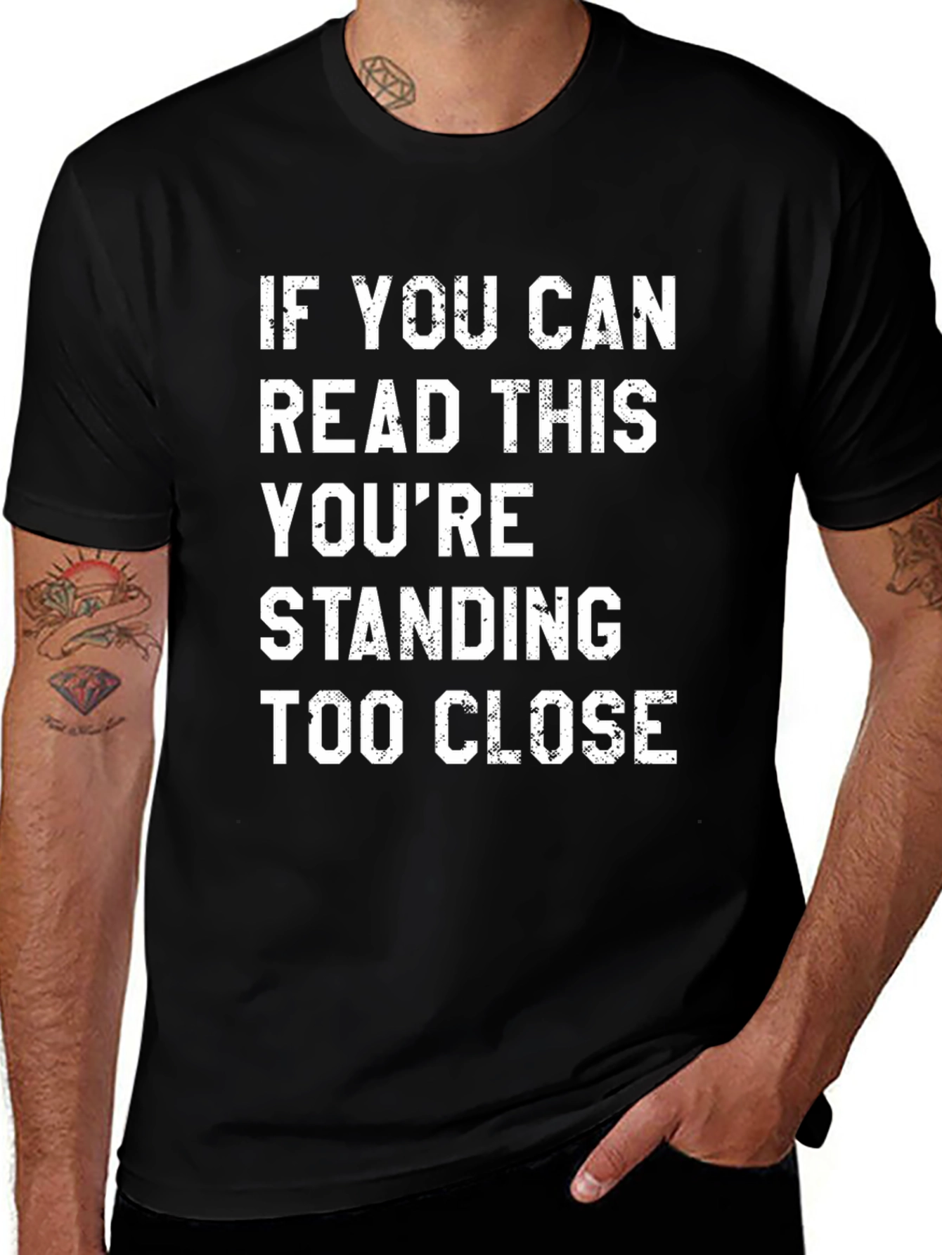 Variant 12 of Funny Social Distancing T-Shirt: Standing Too Close