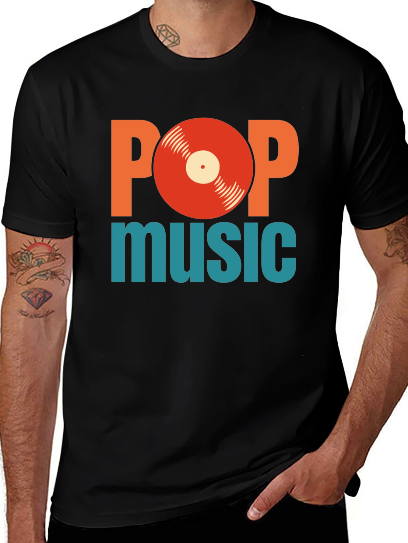 Variant 28 of Retro Pop Music T-Shirt