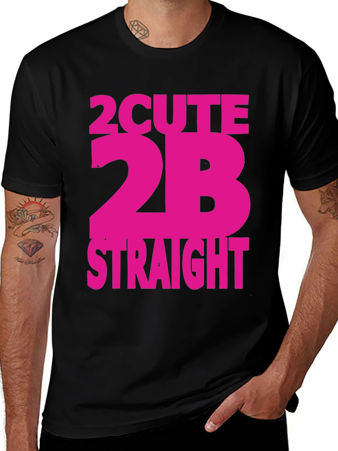 Variant 4 of 2Cute2B Straight Graphic T-Shirt