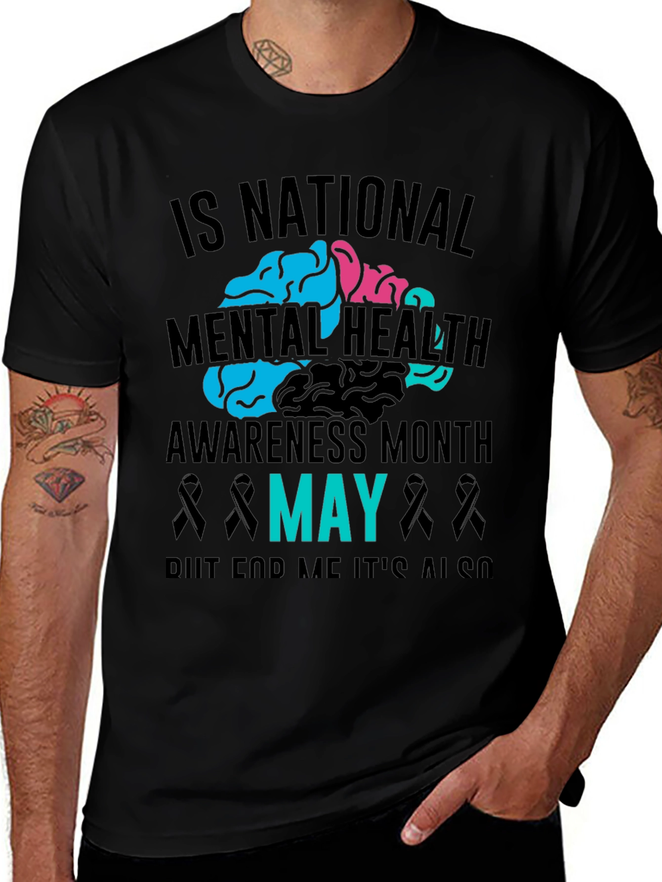 Variant 20 of Mental Health Awareness Month Graphic Tee