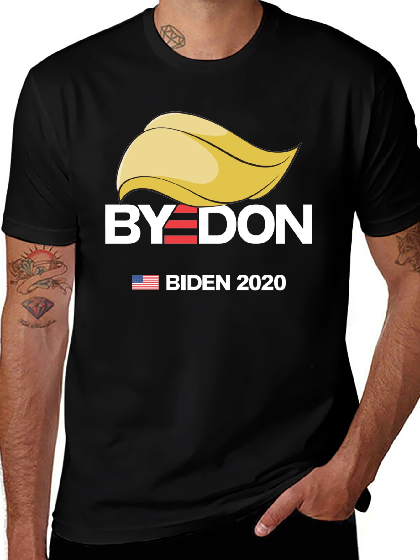 Variant 2 of Byedon Anti-Trump T-Shirt