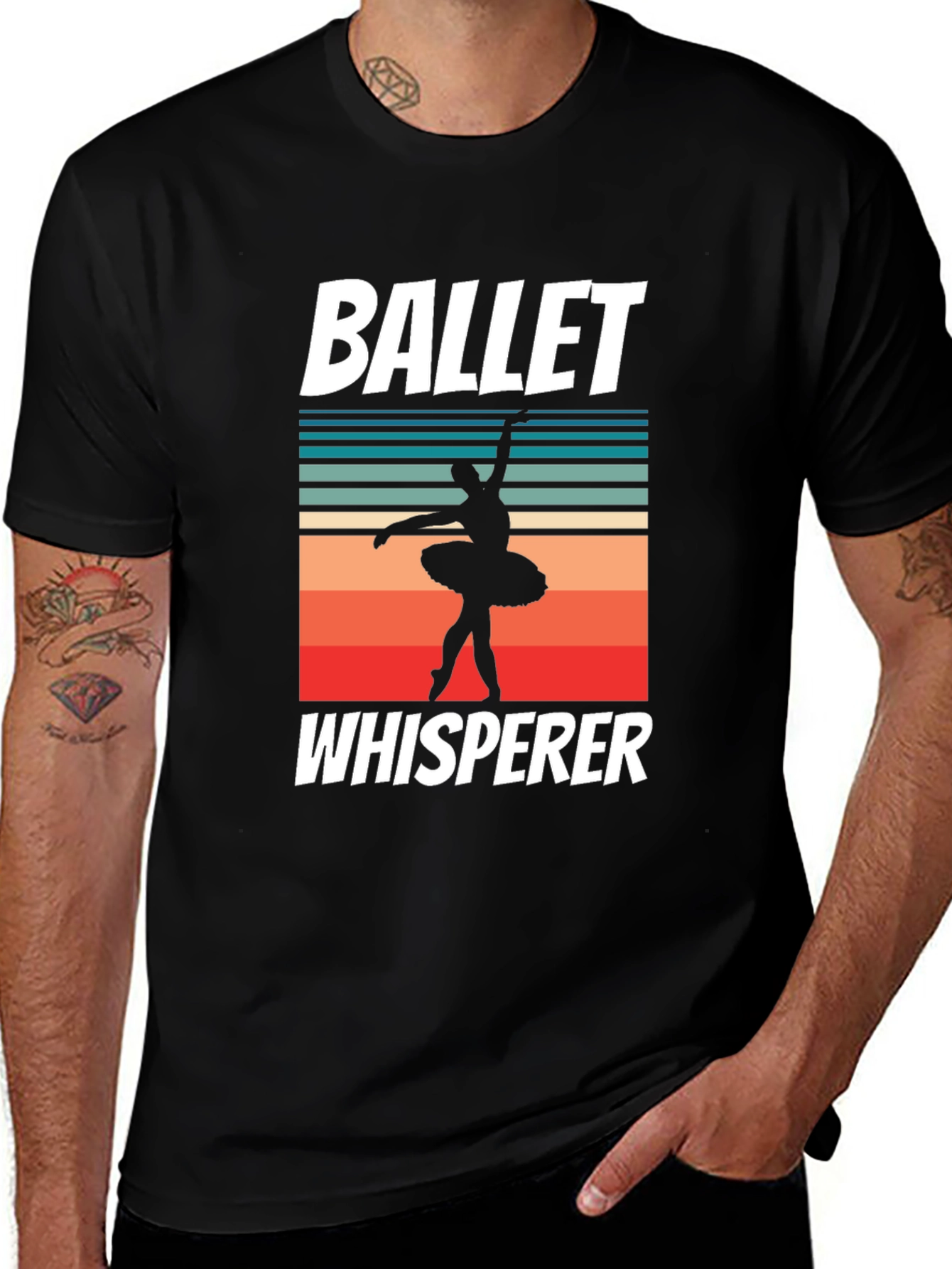 Variant 17 of Ballet Whisperer Graphic T-Shirt