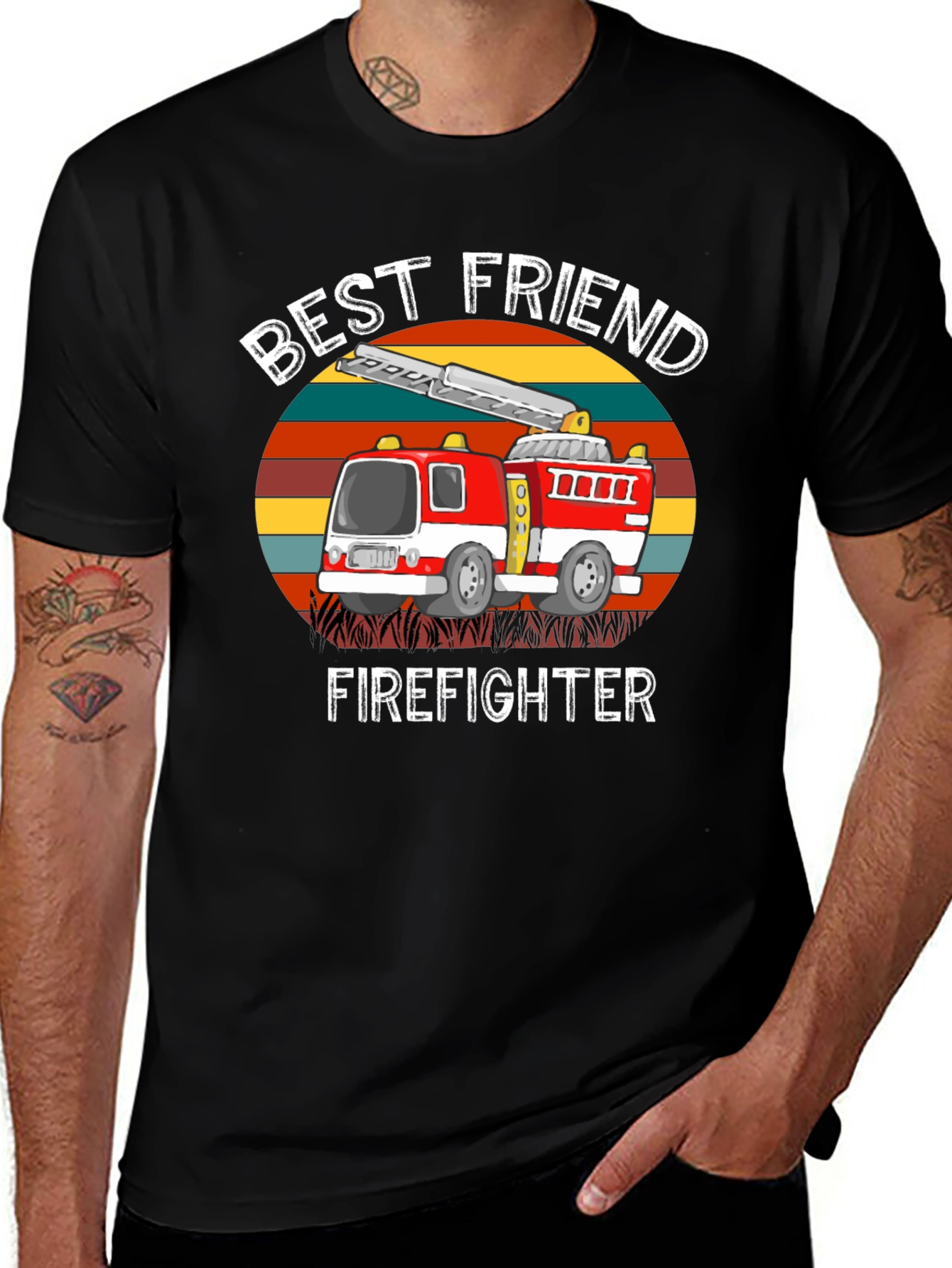 Variant 22 of Firefighter Best Friend T-Shirt