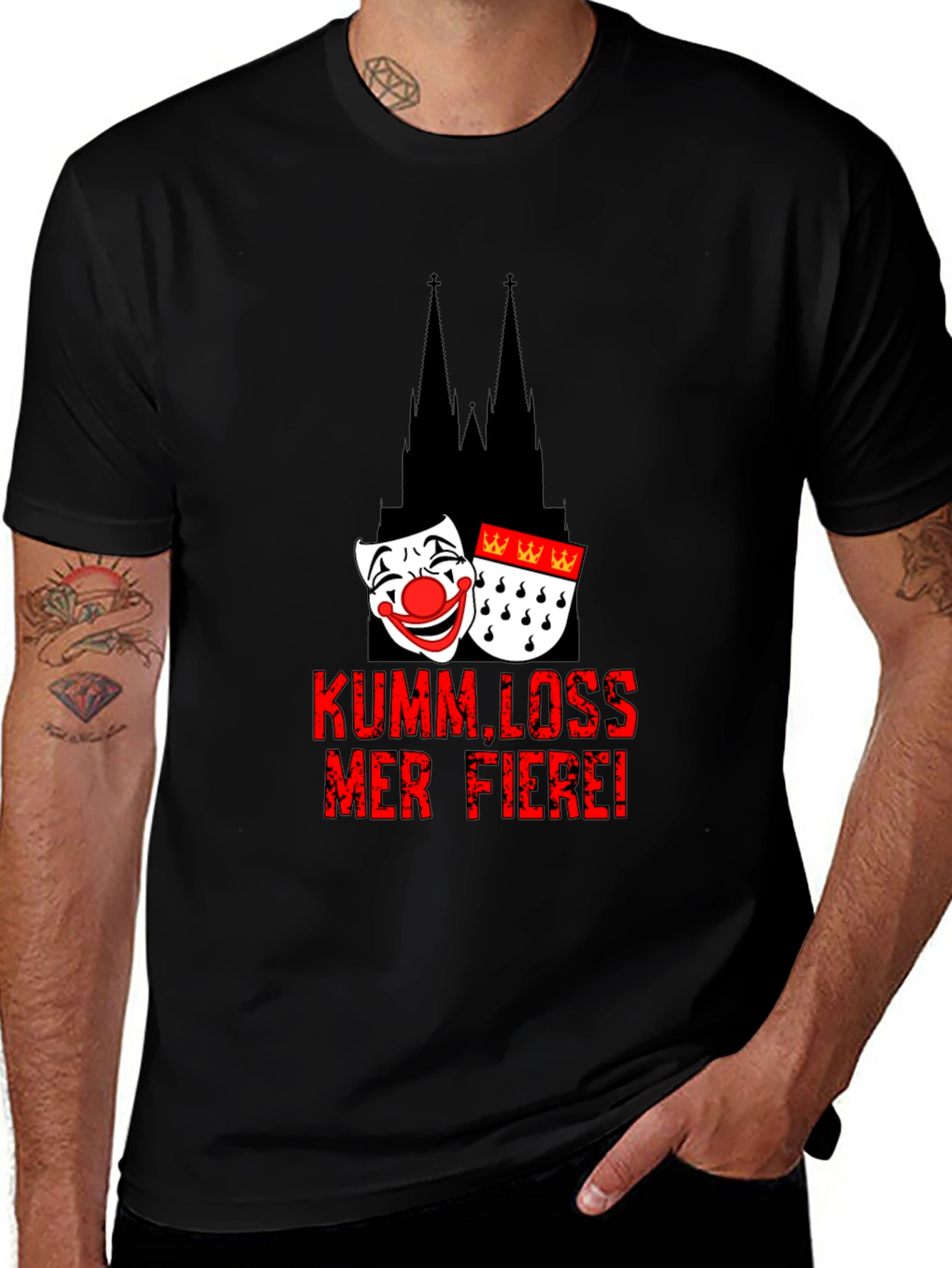 Variant 27 of Kumm Loss Mer Fiere T-Shirt