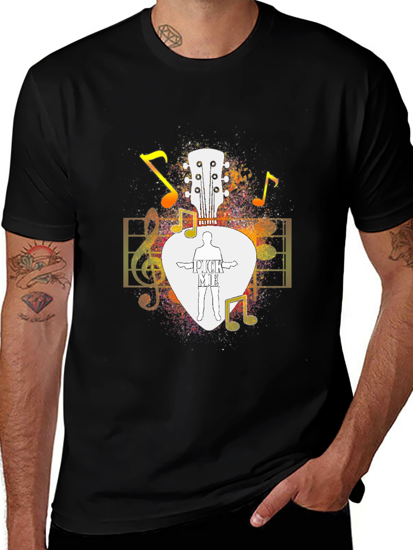 Variant 29 of Musical Pick Me T-Shirt