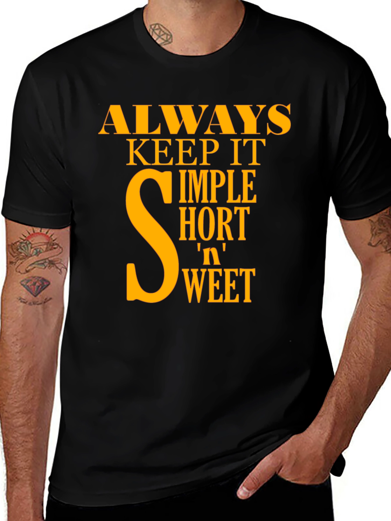 Variant 12 of Always Keep It Simple T-Shirt