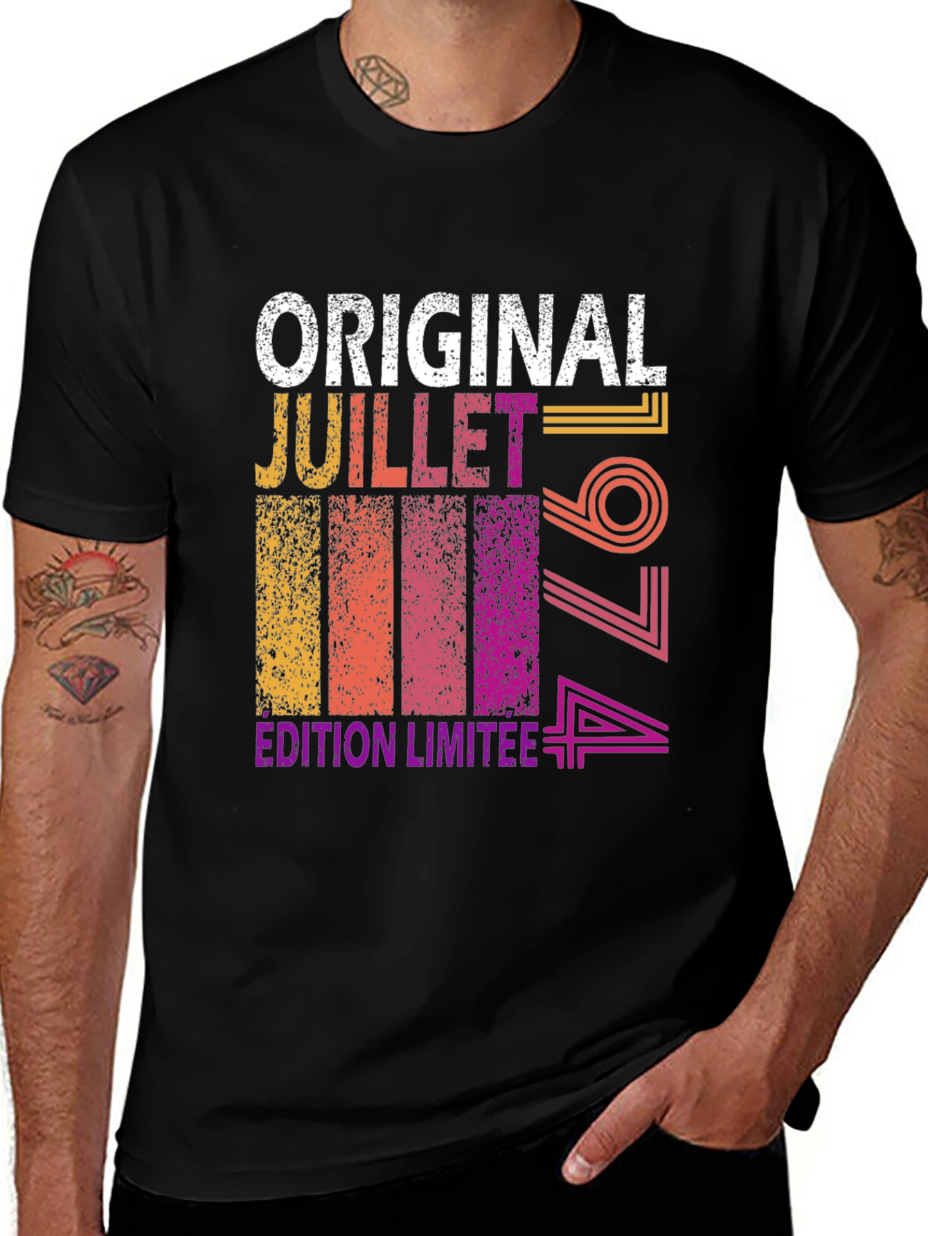 Variant 17 of Original Juillet 1974 Limited Edition Tee
