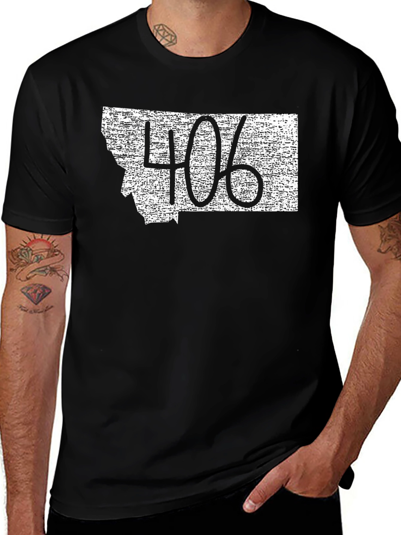 Montana 406 Graphic Tee - State Pride