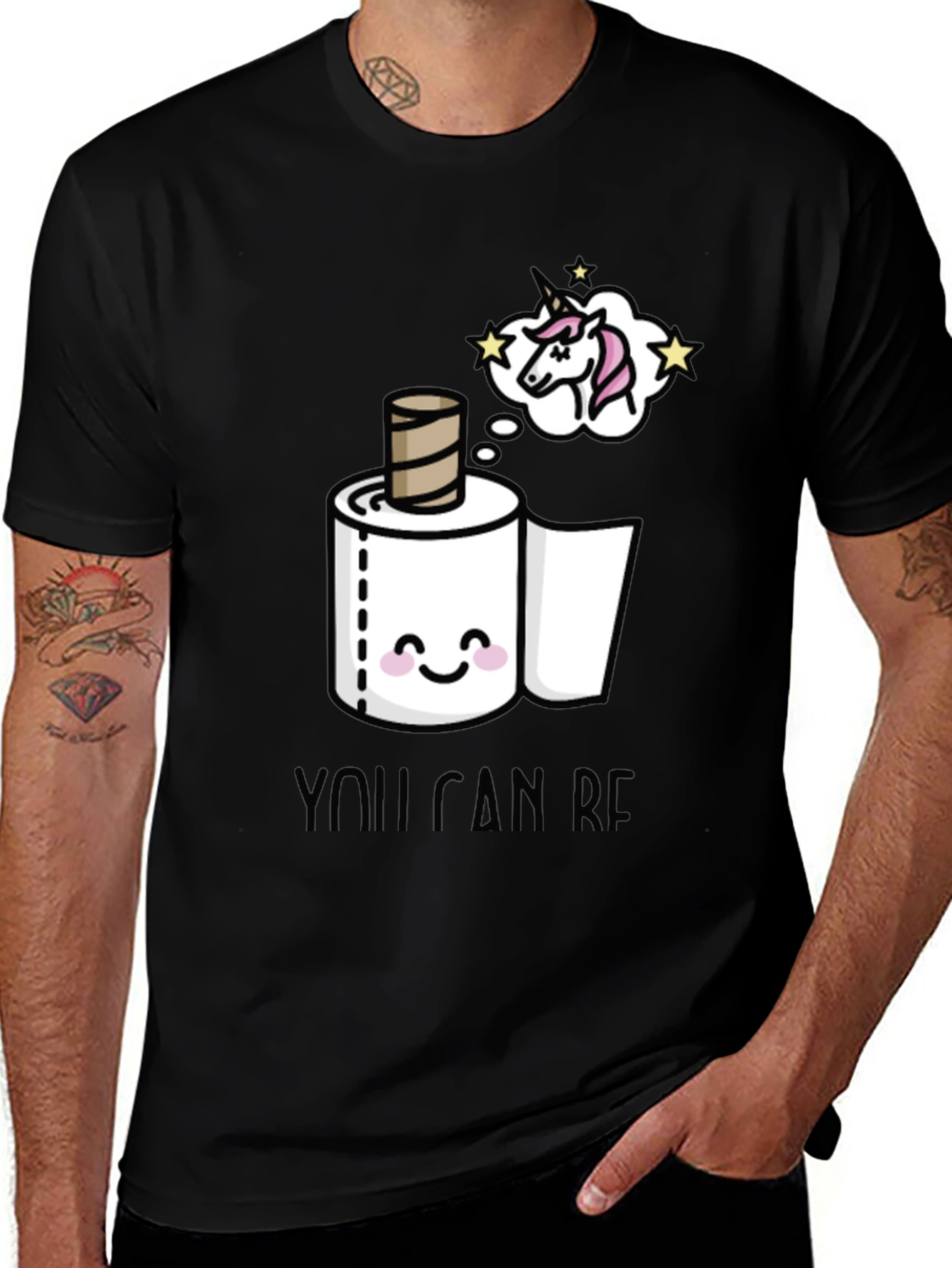 Variant 8 of Unicorn Toilet Paper T-Shirt