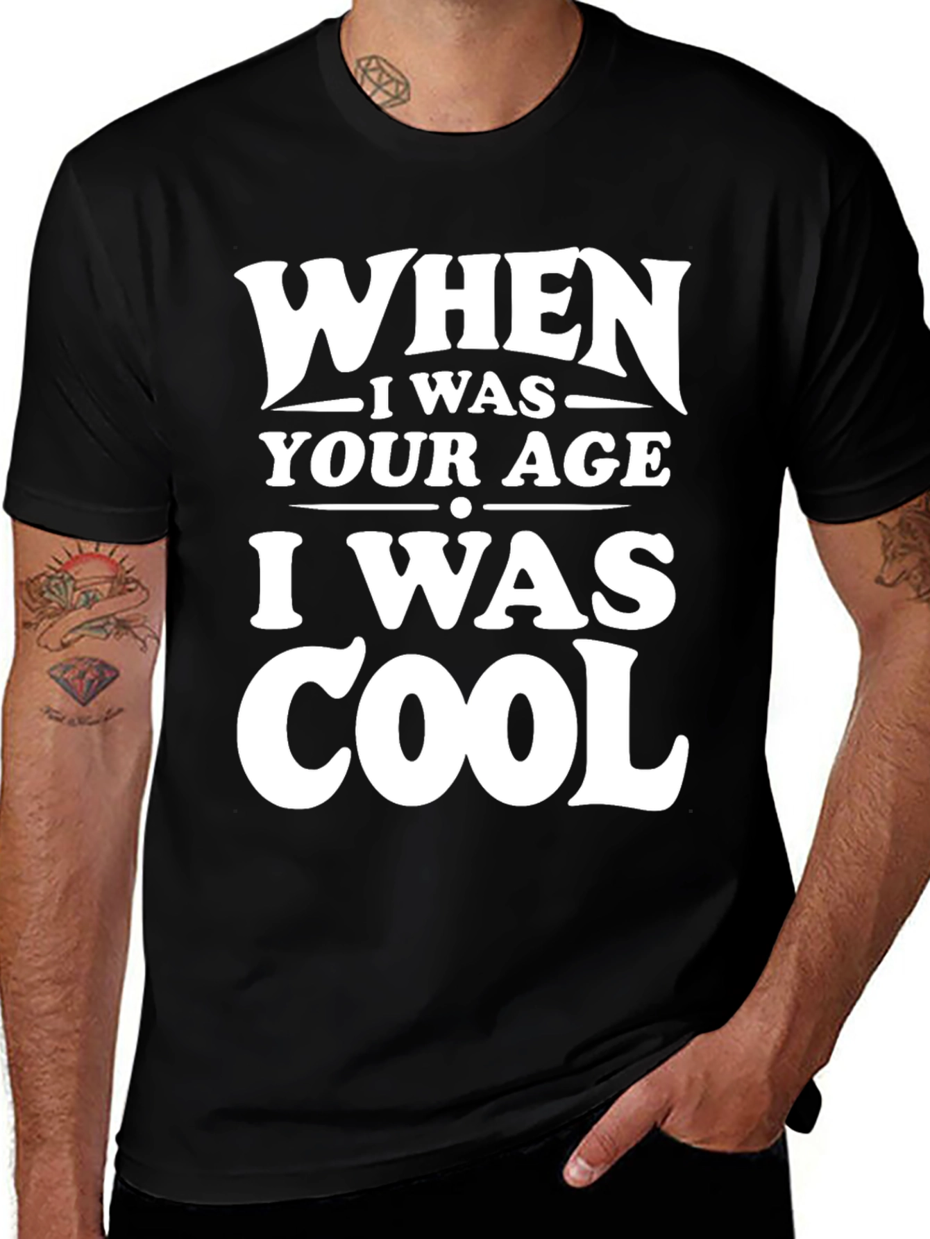 Variant 26 of Funny 'When I Was Your Age' Graphic Tee