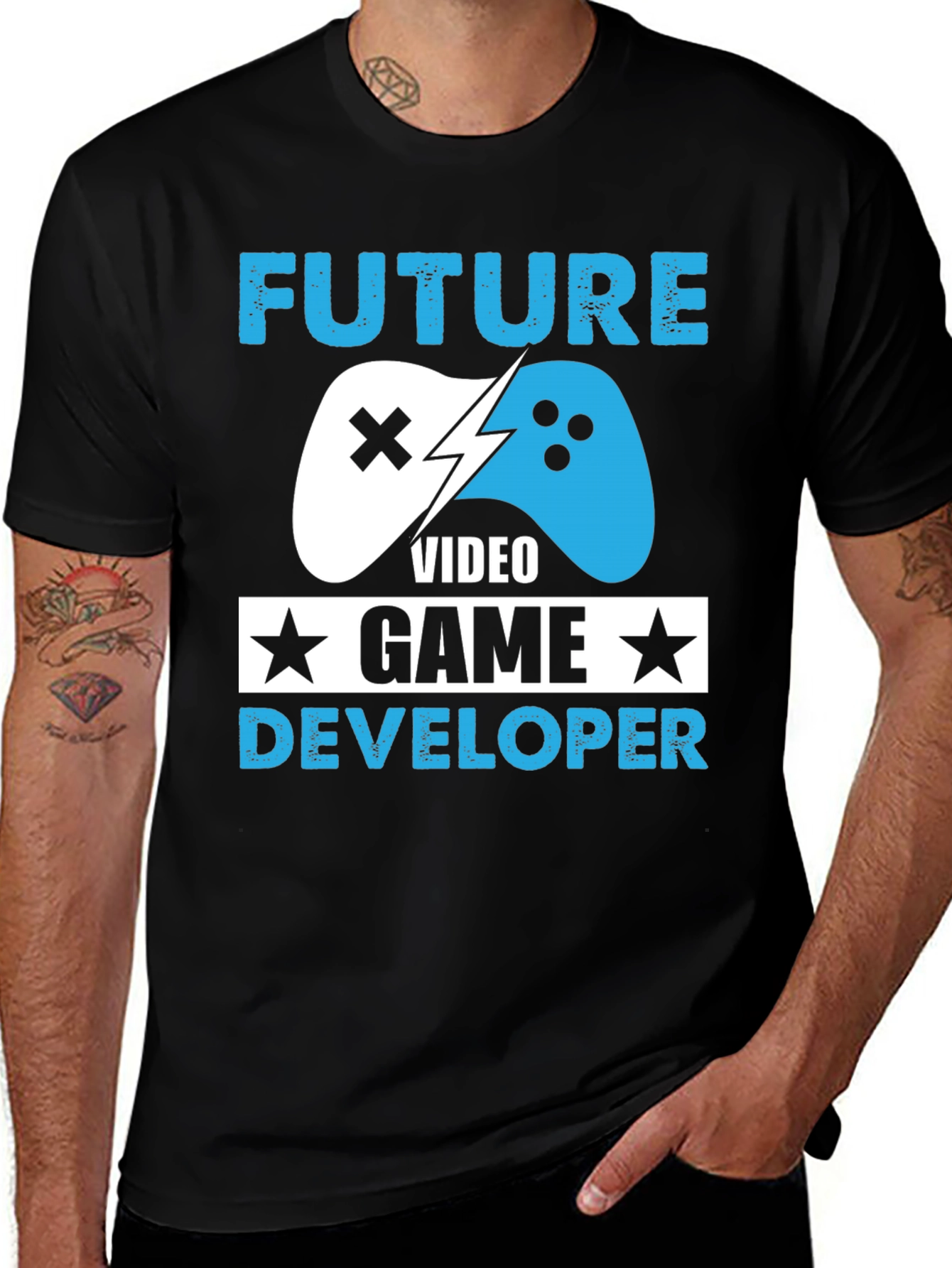 Variant 18 of Future Video Game Developer T-Shirt