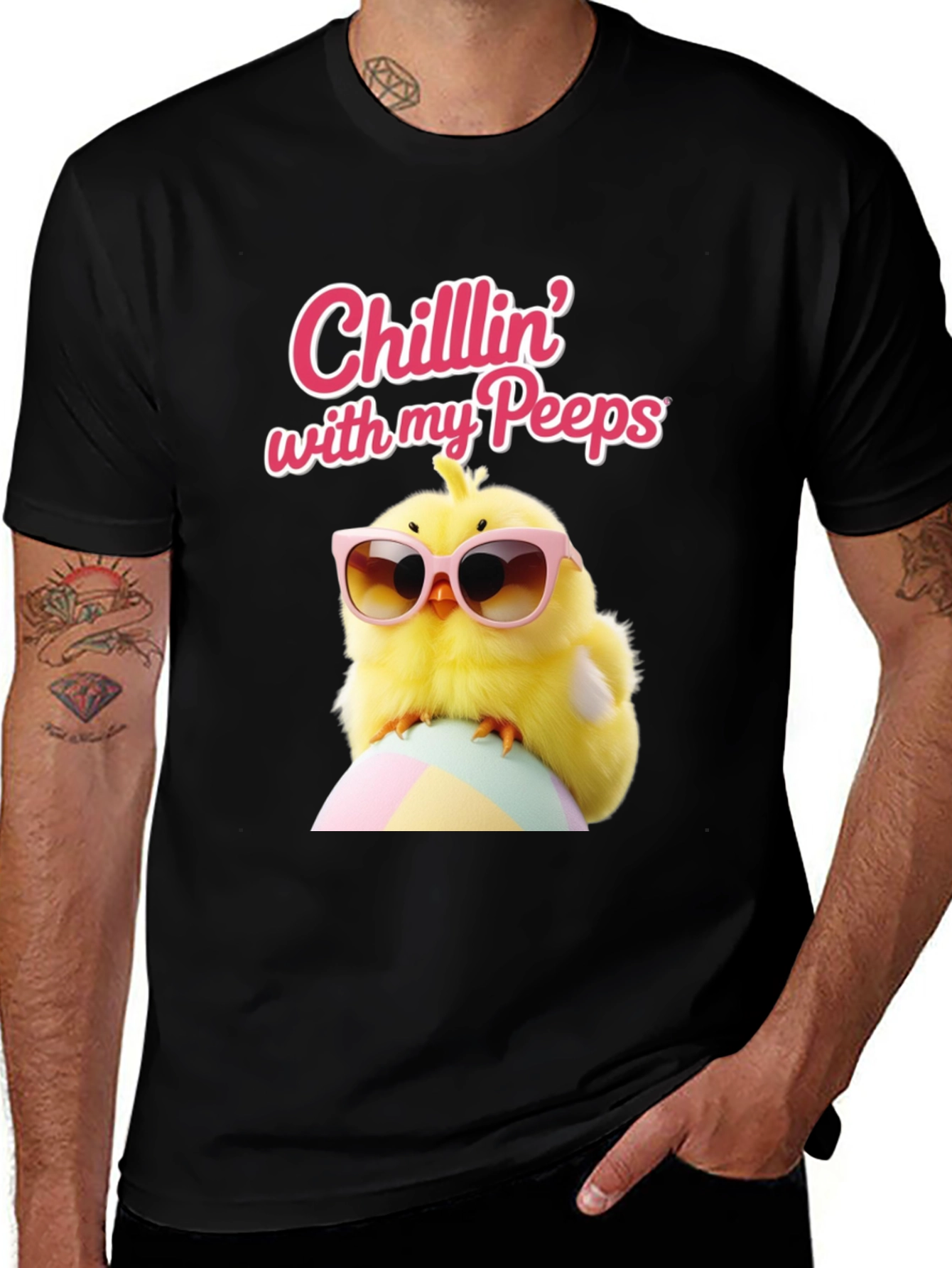 Chillin' with my Peeps Easter T-Shirt