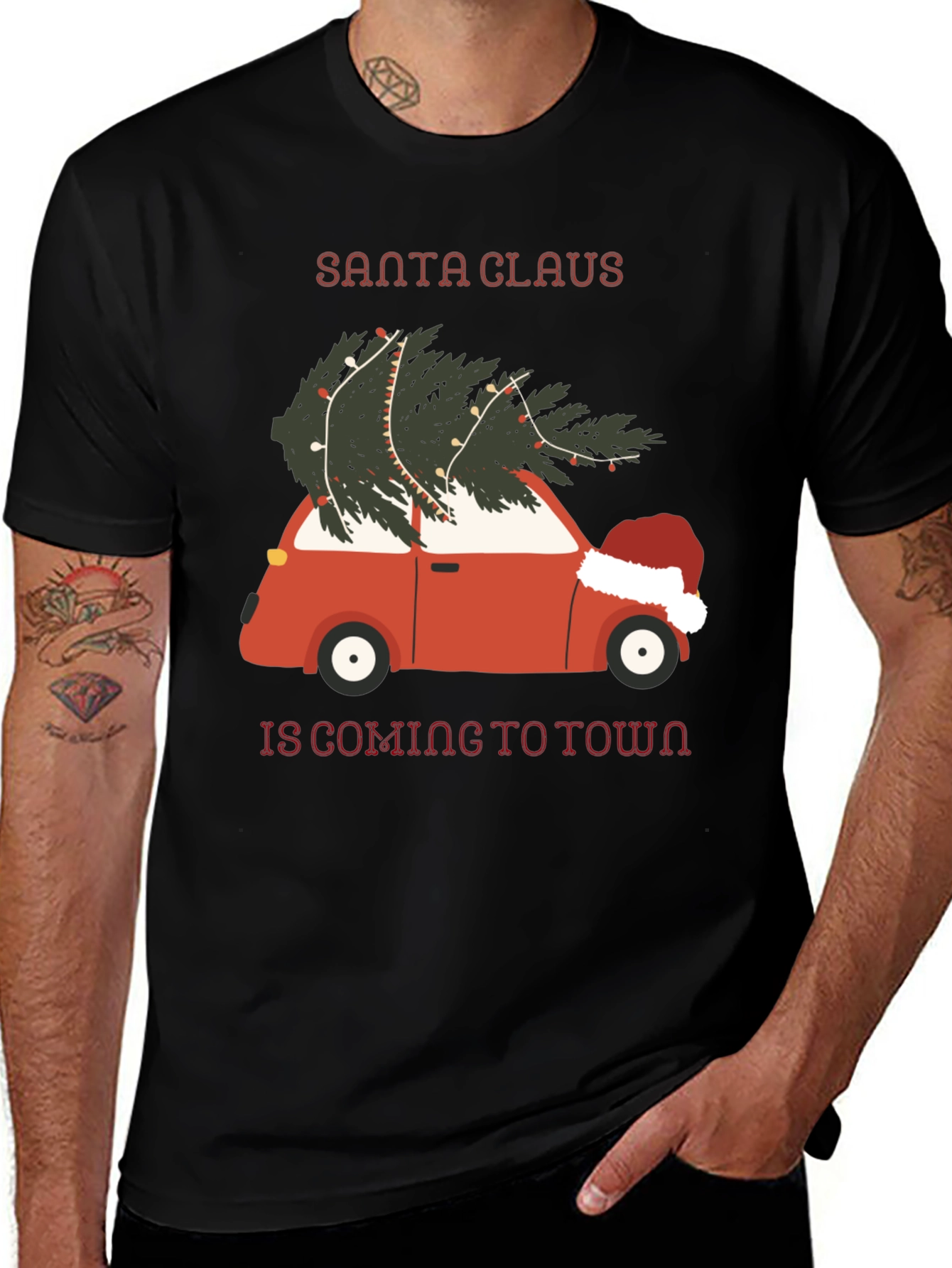 Santa Claus is Coming to Town T-Shirt