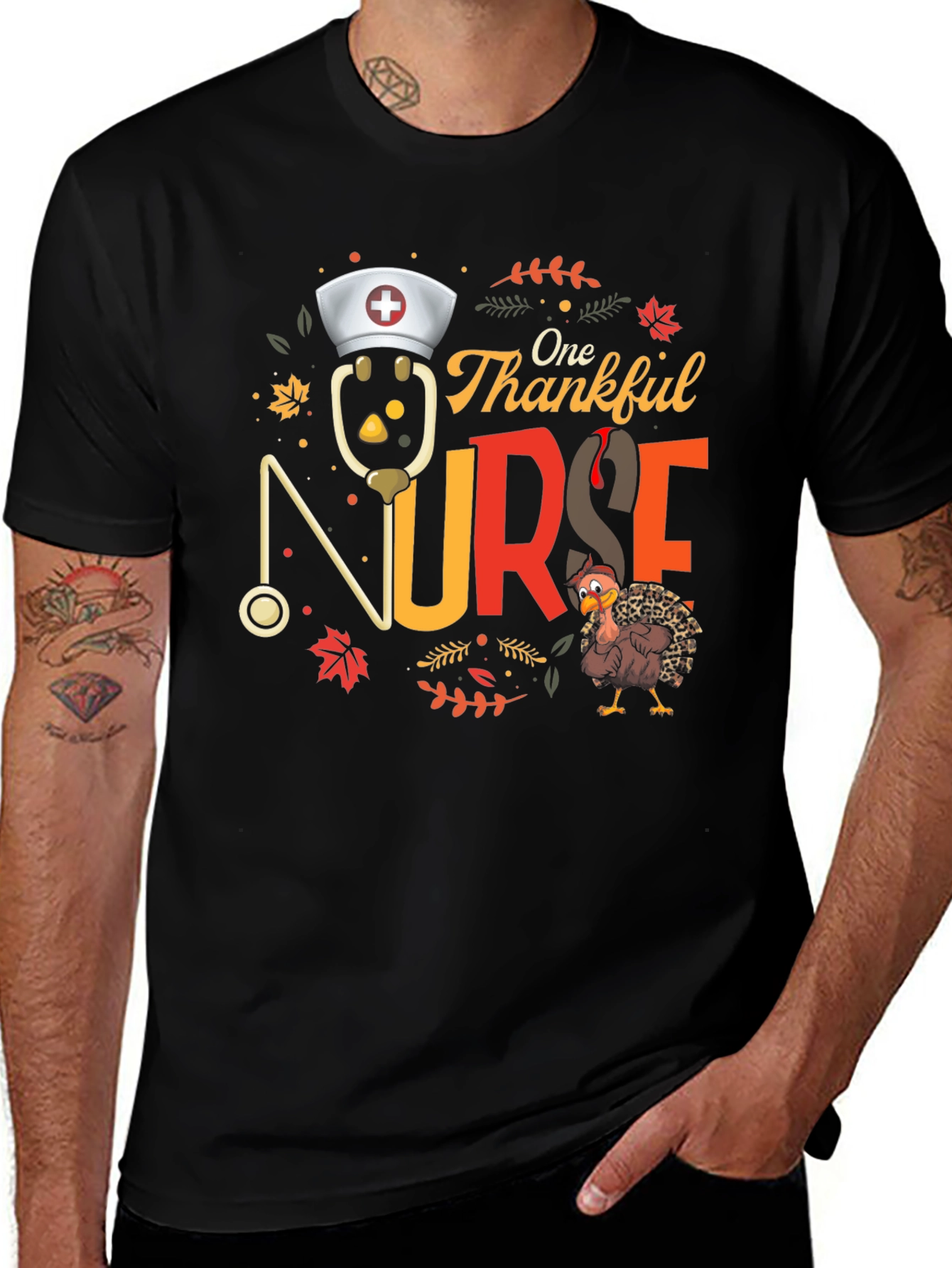 One Thankful Nurse Thanksgiving T-Shirt