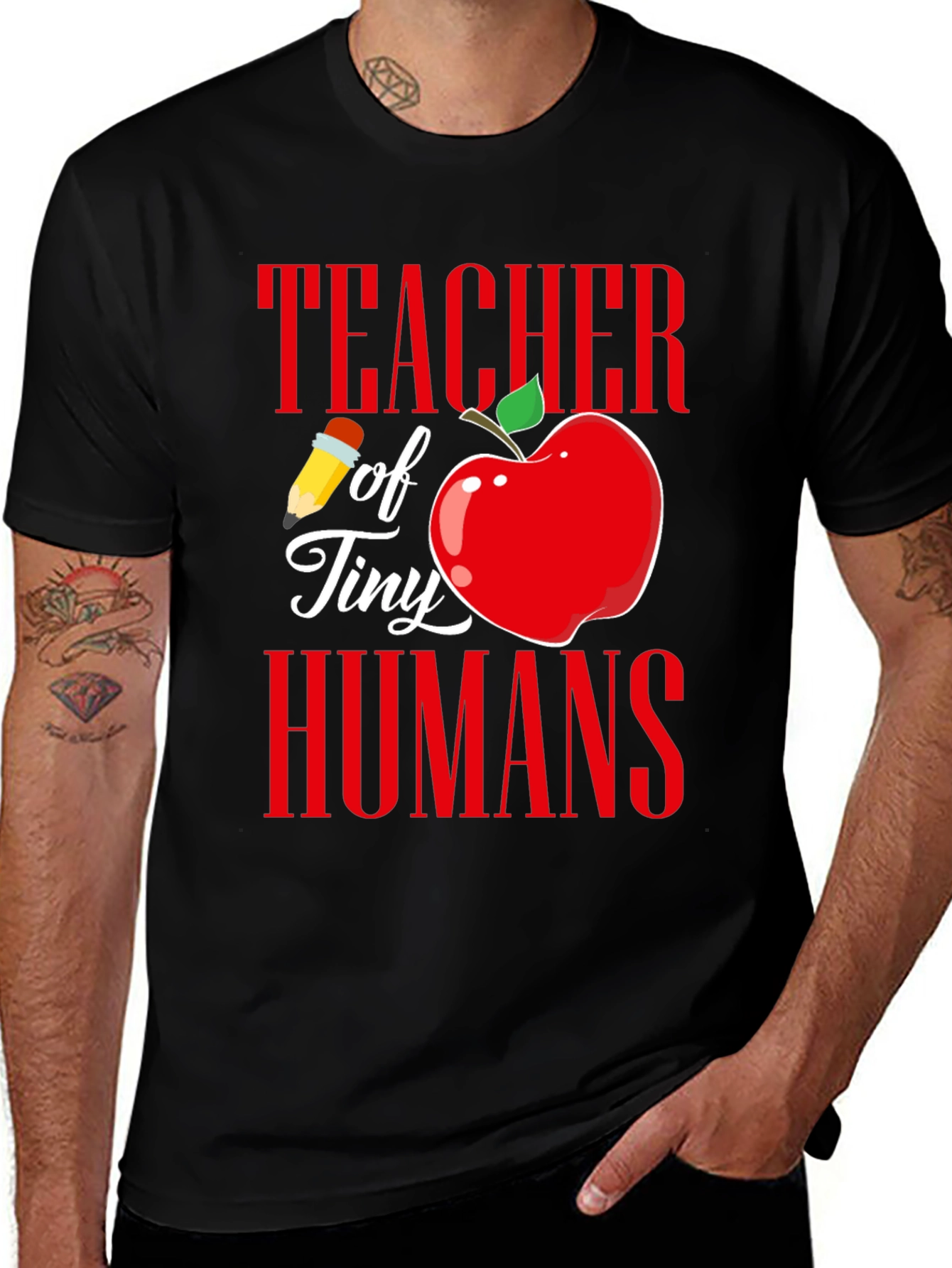 Variant 8 of Teacher of Tiny Humans Graphic T-Shirt