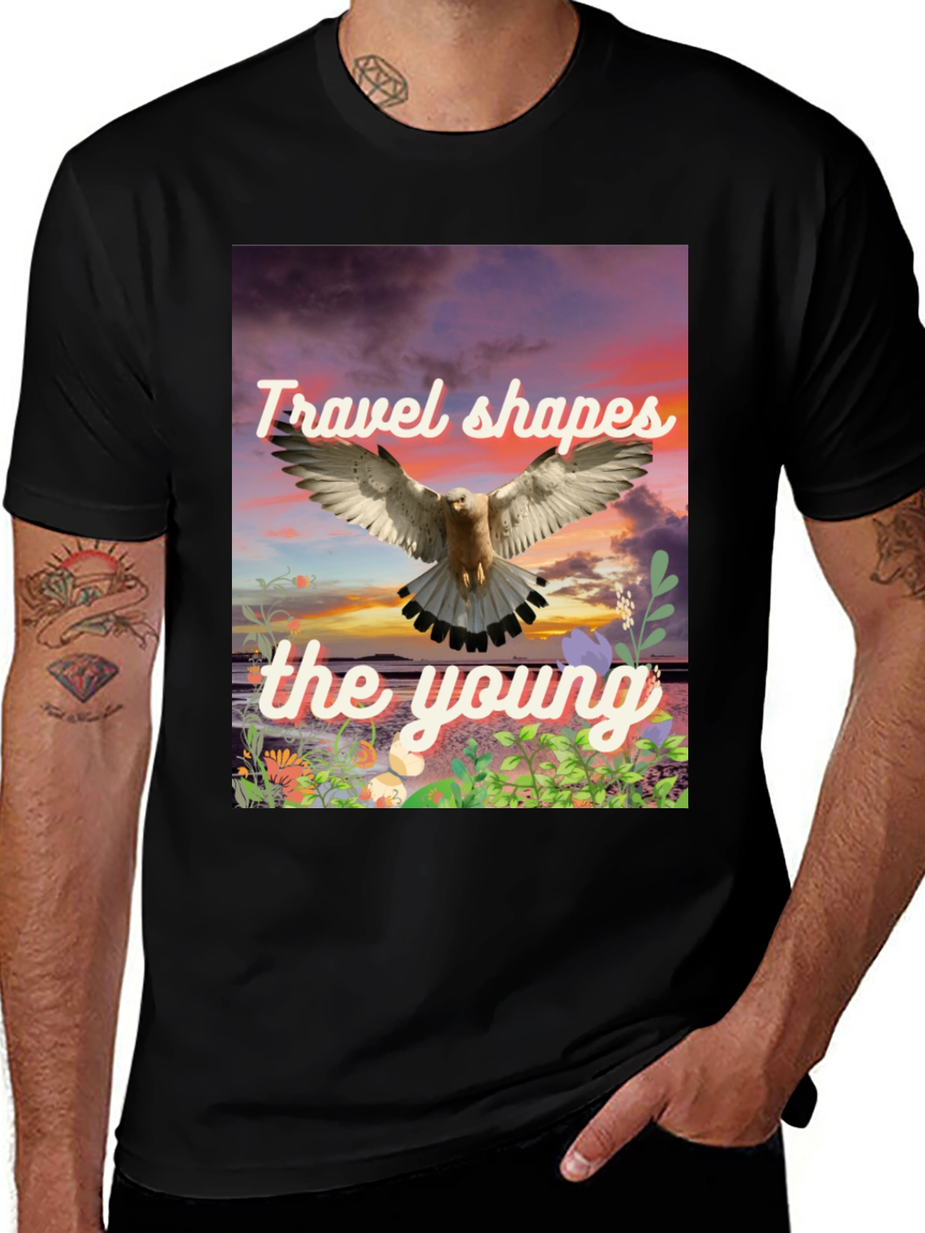 Variant 11 of Travel Shapes T-Shirt