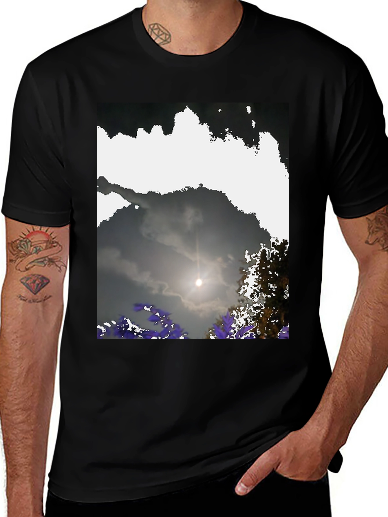 Variant 20 of Sky View Graphic Tee - Unique & Stylish