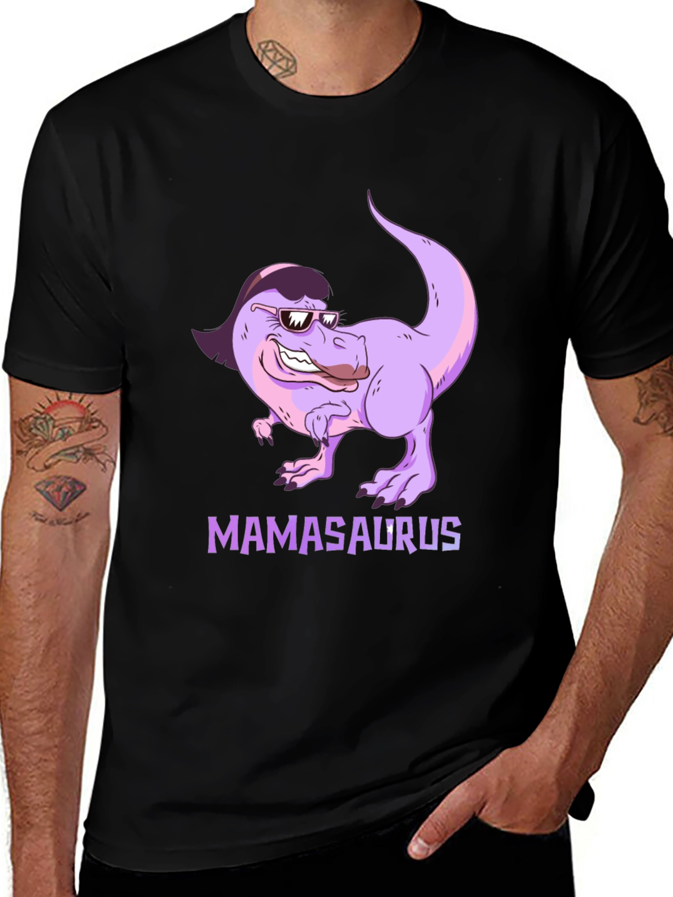 Mamasaurus T-Shirt - Funny Dinosaur Graphic Tee