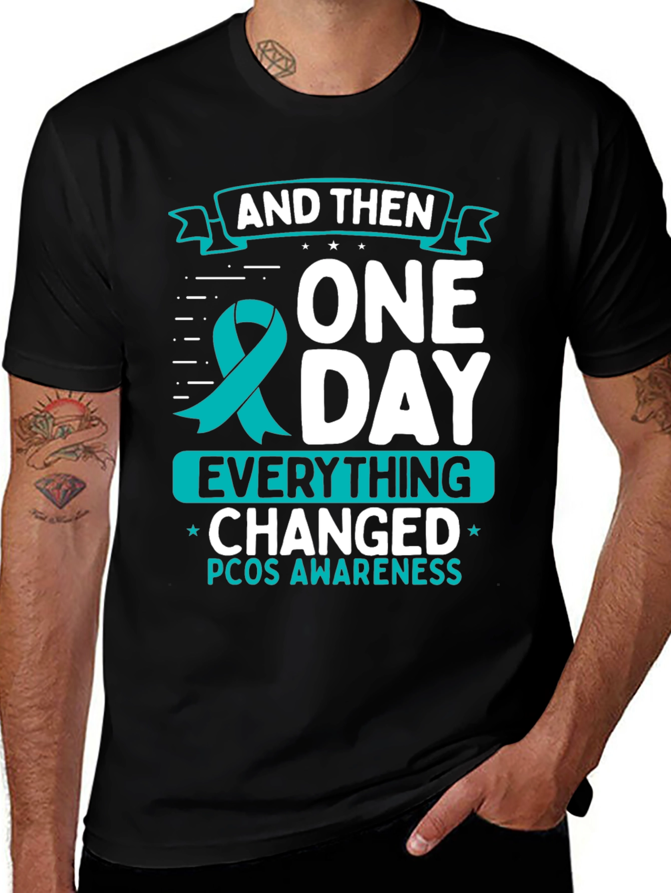 PCOS Awareness T-Shirt - Everything Changed