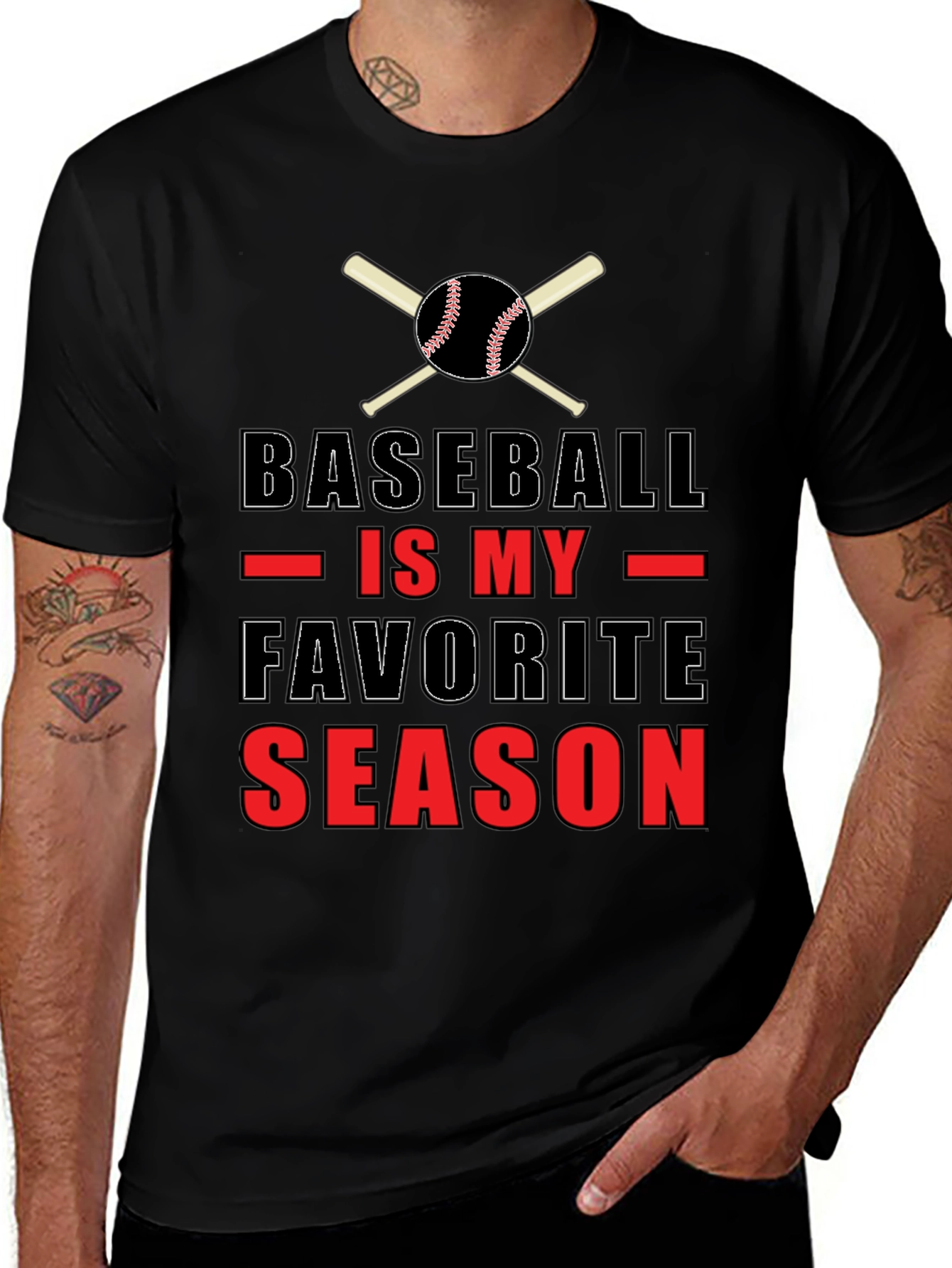 Variant 21 of Baseball is My Favorite Season T-Shirt