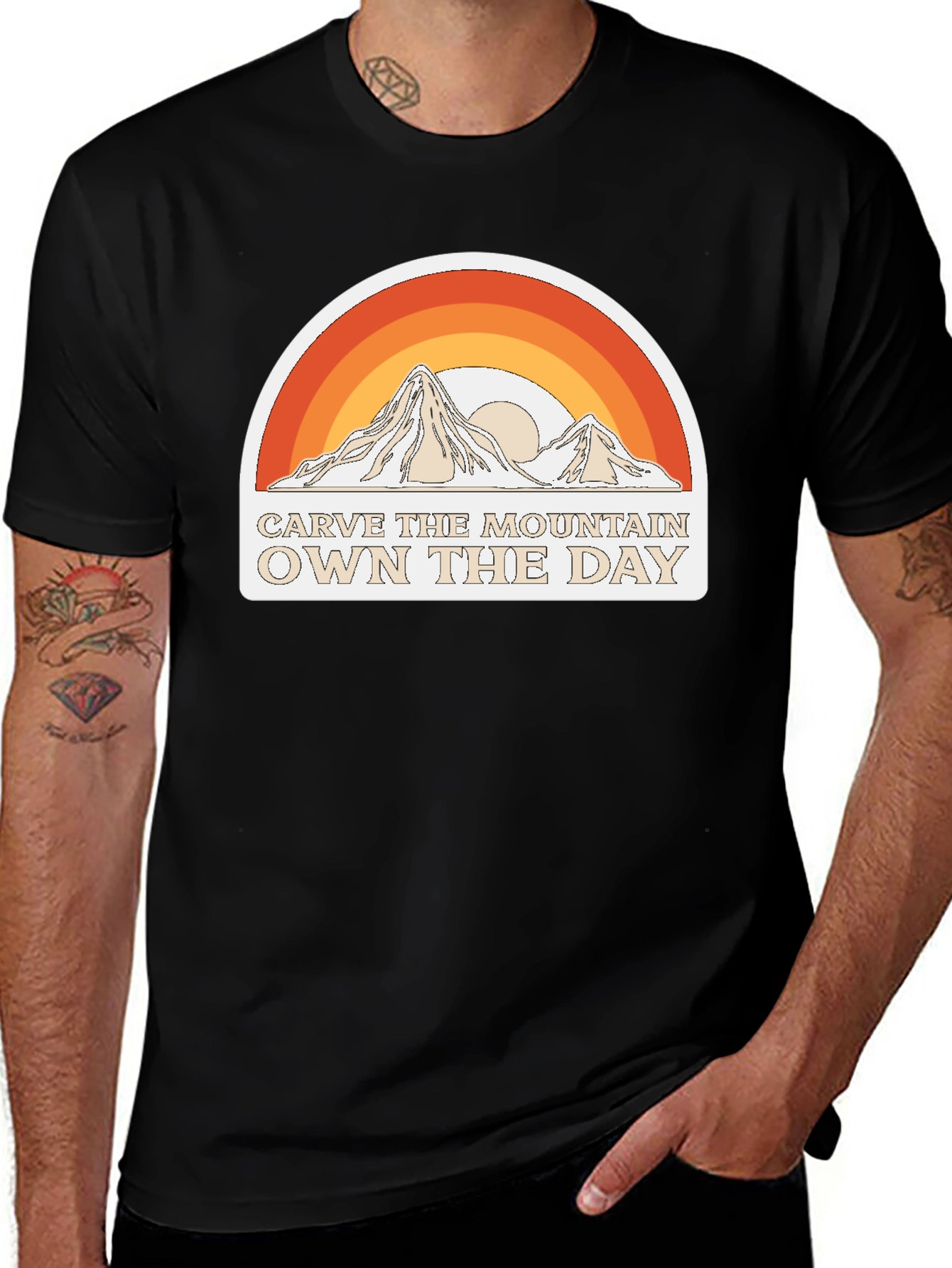 Variant 30 of Carve The Mountain Graphic Tee