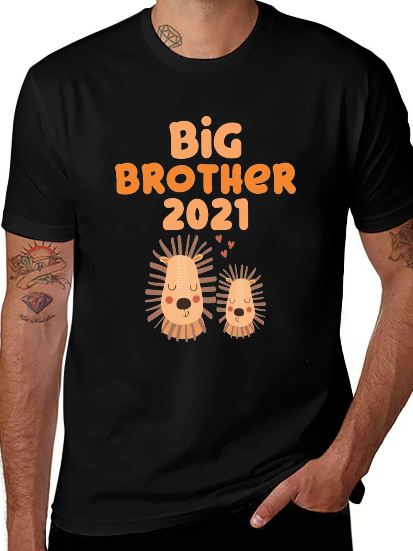Big Brother 2021 Lion Graphic T-Shirt