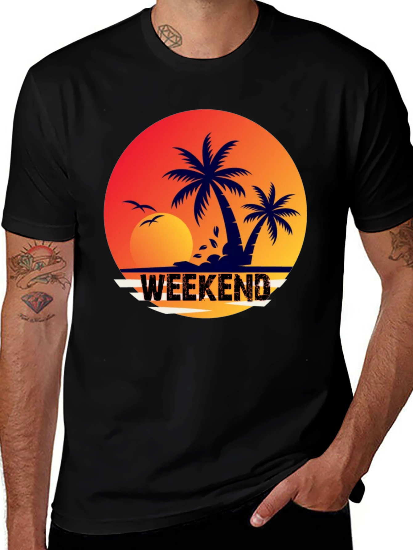 Variant 17 of Weekend Vibes Graphic Tee