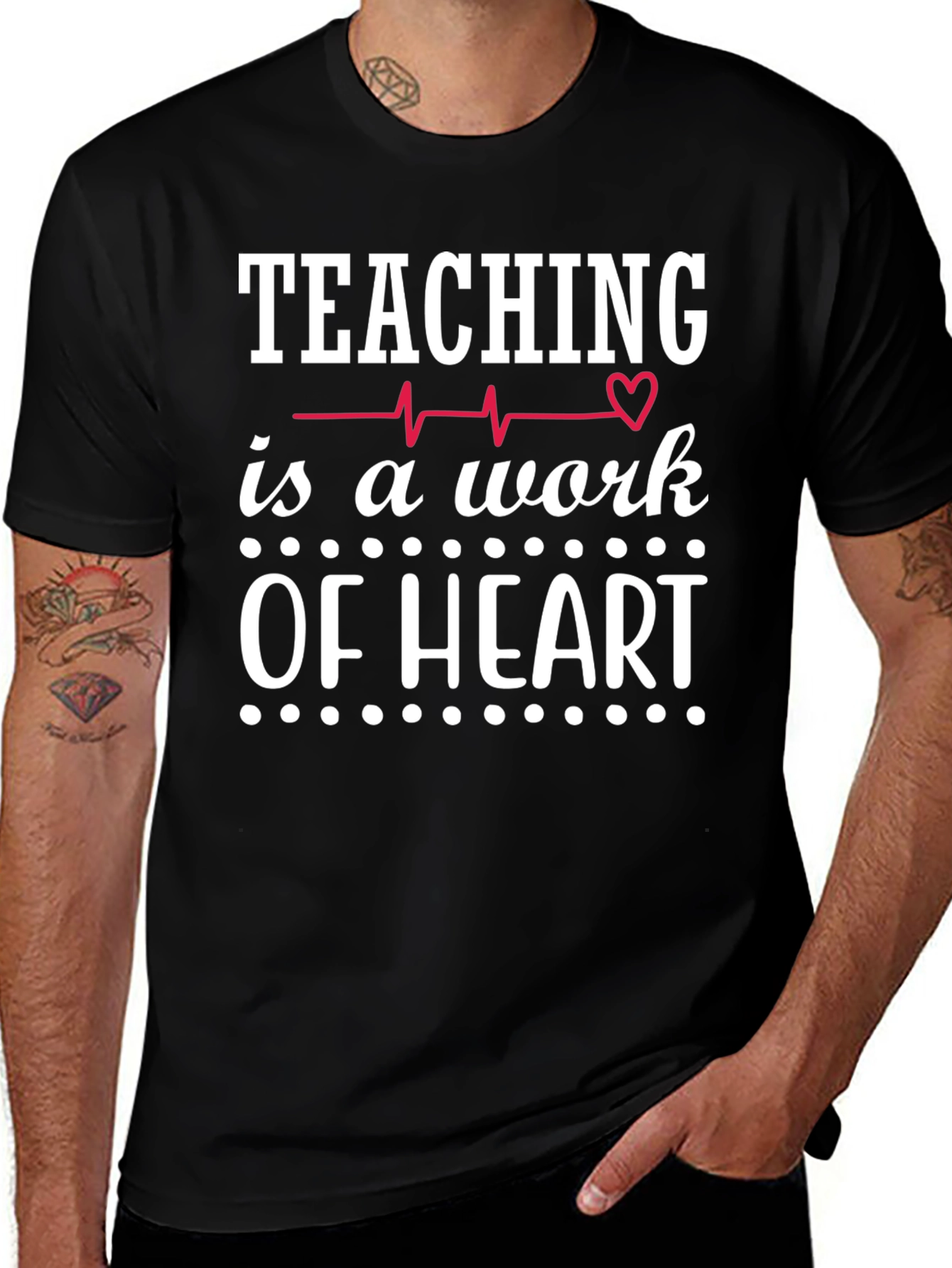 Variant 26 of Teaching is a Work of Heart T-Shirt