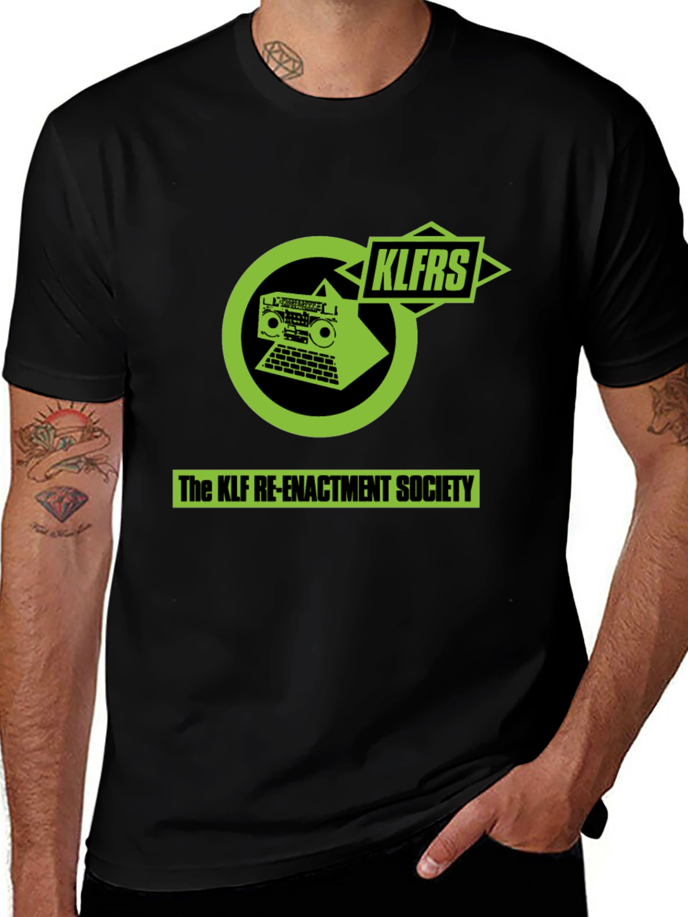 KLFRS Enactment Society Black T-Shirt