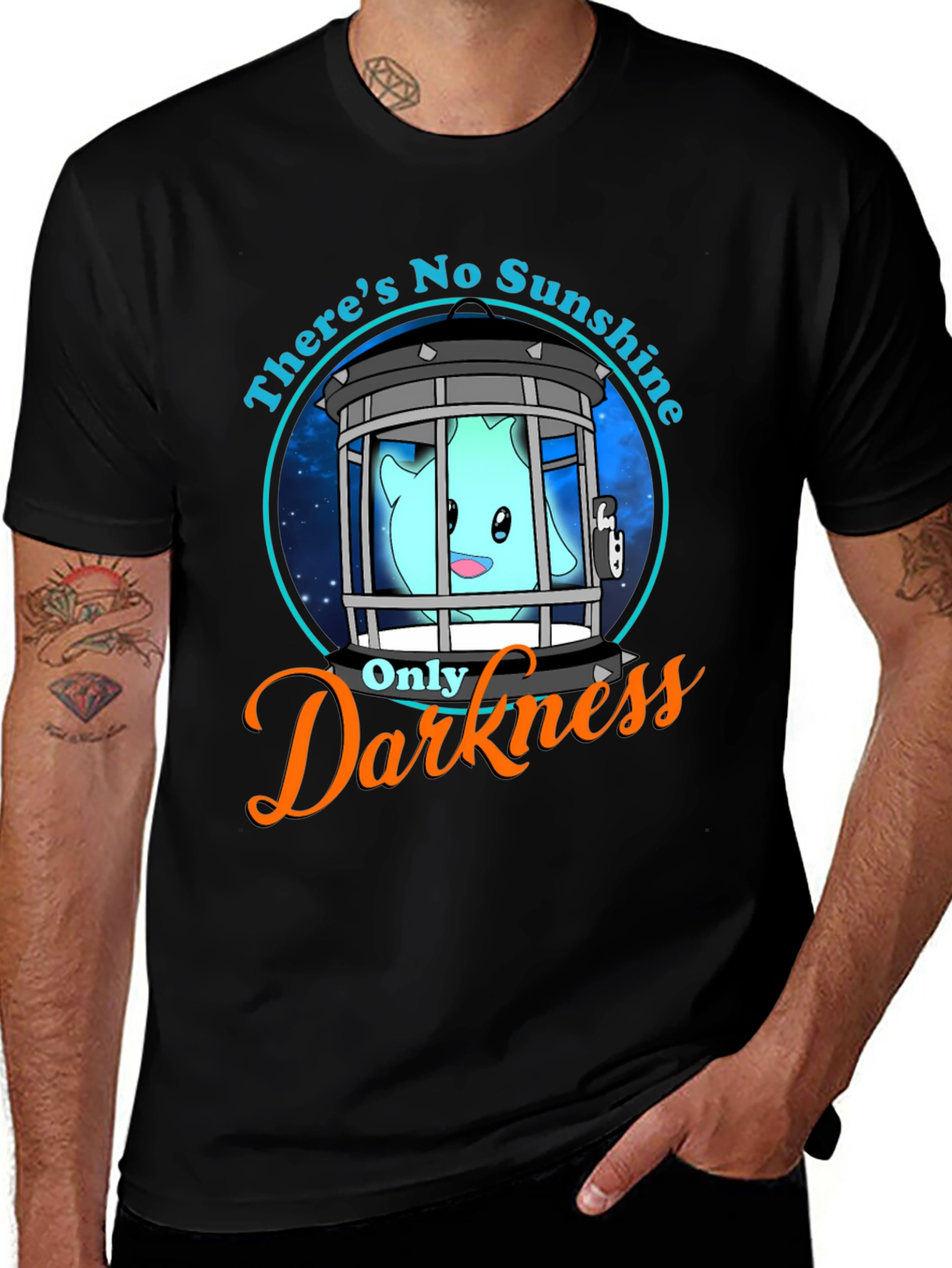 Variant 8 of There's No Sunshine Only Darkness T-Shirt